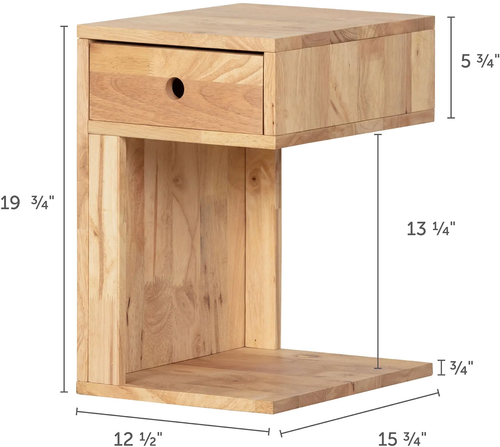 13842 Kodali Natural Wood Nightstand - South Shore-4