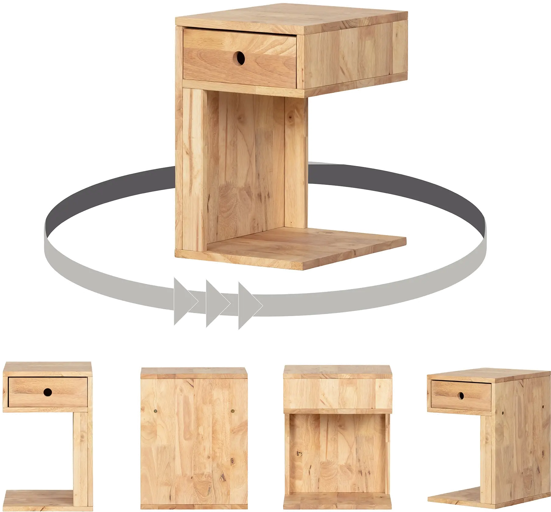 13842 Kodali Natural Wood Nightstand - South Shore-9