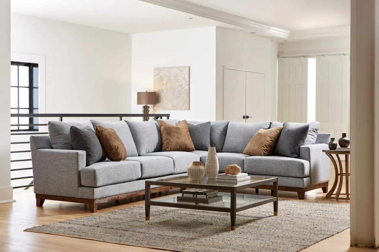 2PC/DAYTONGEL/CS/OP1 Dayton Light Blue 2 Piece Sectional-2