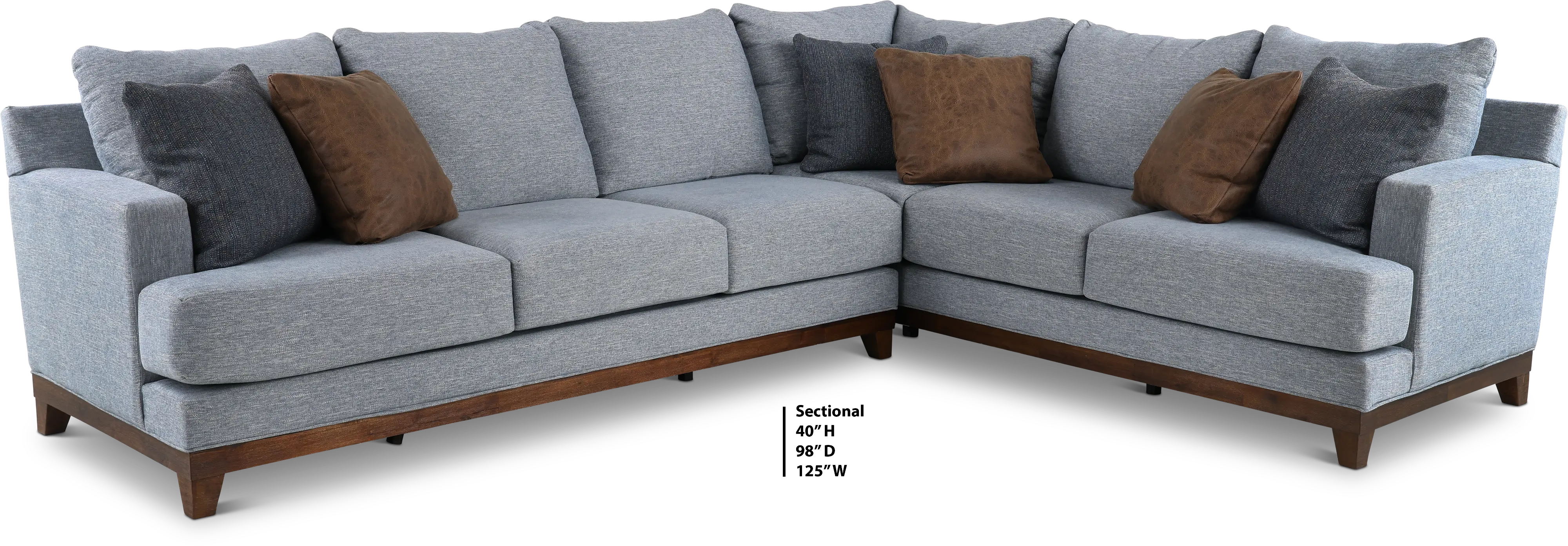 2PC/DAYTONGEL/CS/OP1 Dayton Light Blue 2 Piece Sectional-3