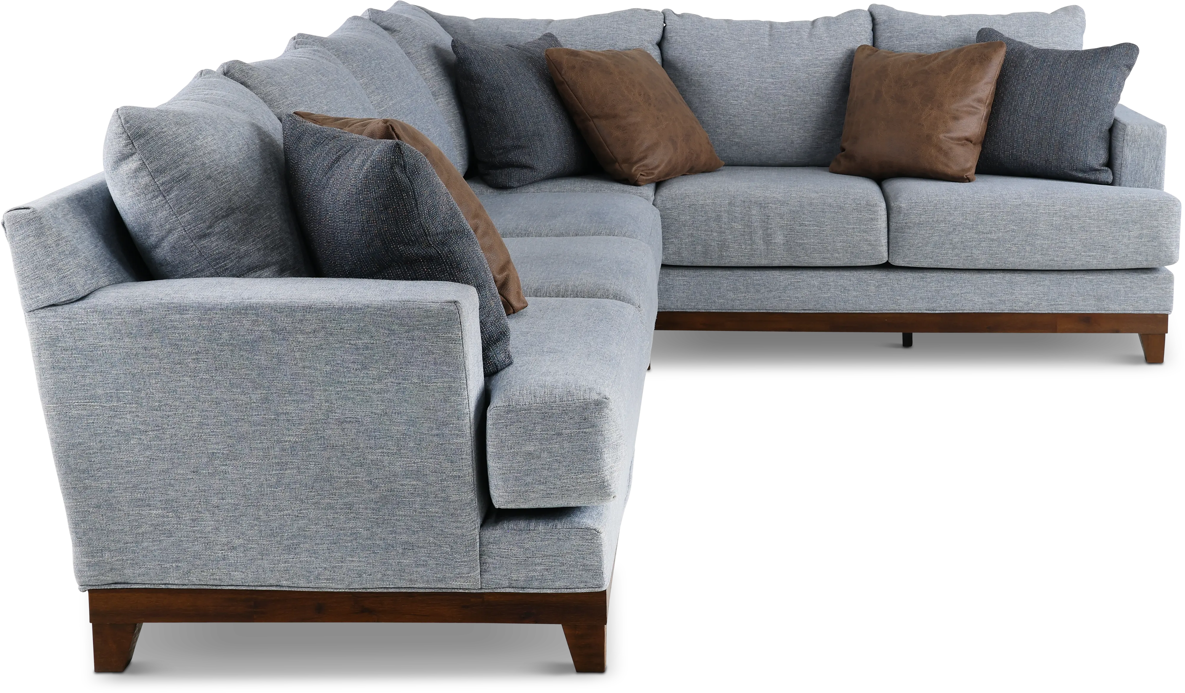 2PC/DAYTONGEL/CS/OP1 Dayton Light Blue 2 Piece Sectional-5