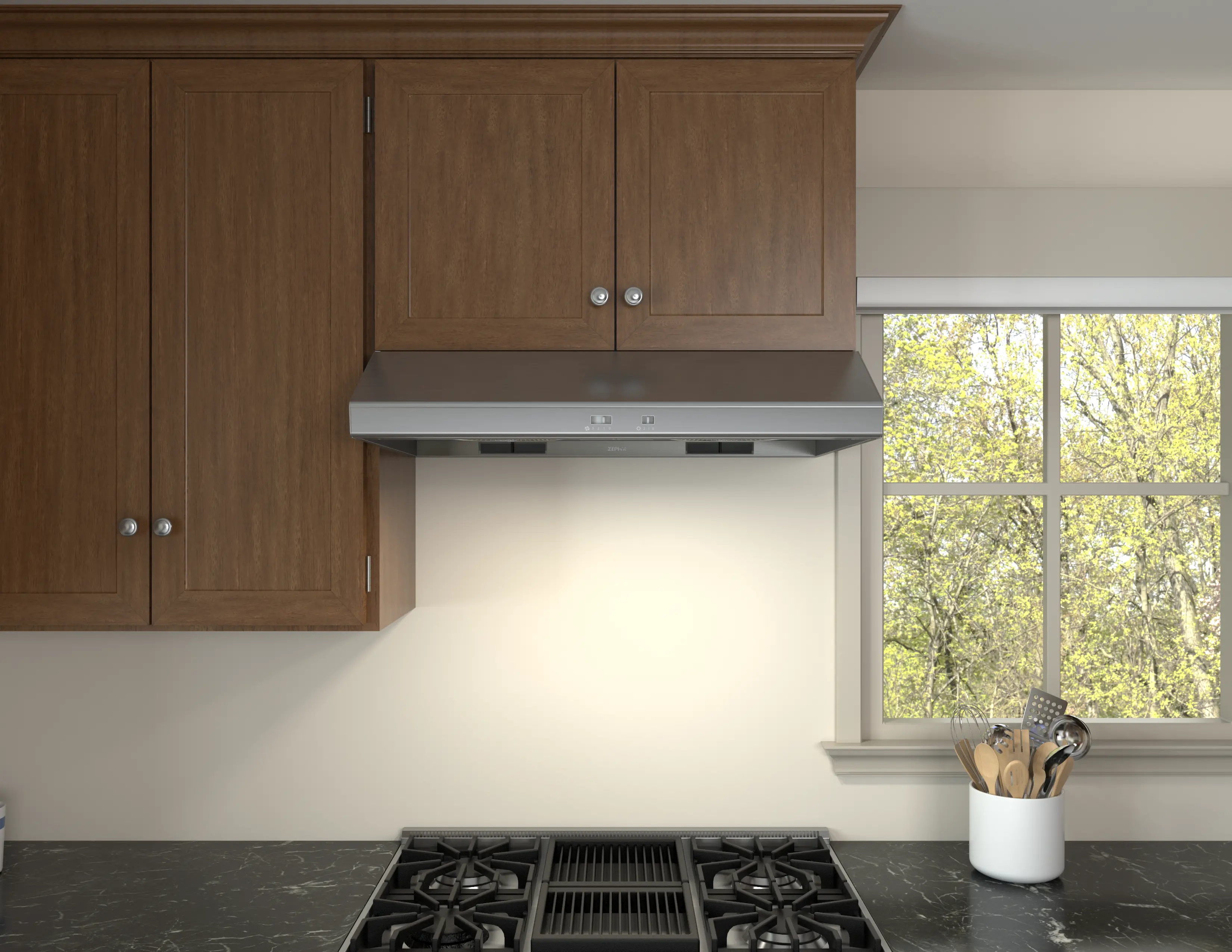 AK6500CS Zephyr Cyclone Under Cabinet Kitchen Hood - Stainless Steel-2