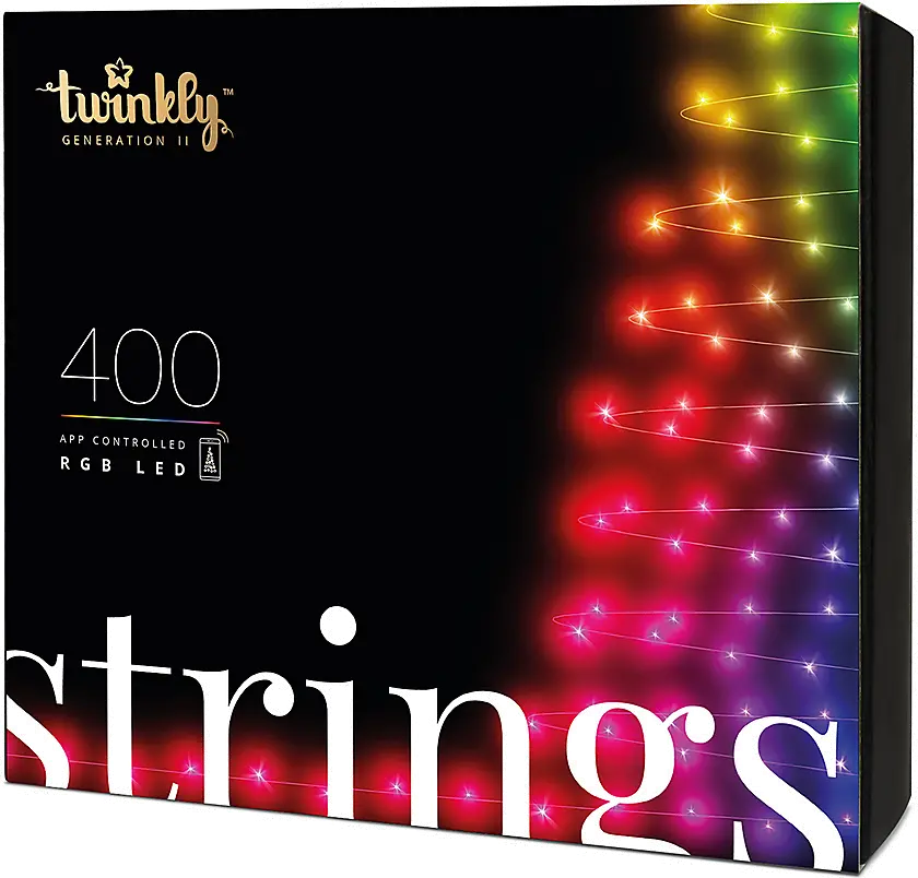TWS400STP-GU Twinkly 2nd Generation 400LED RGB Smart Lights-1