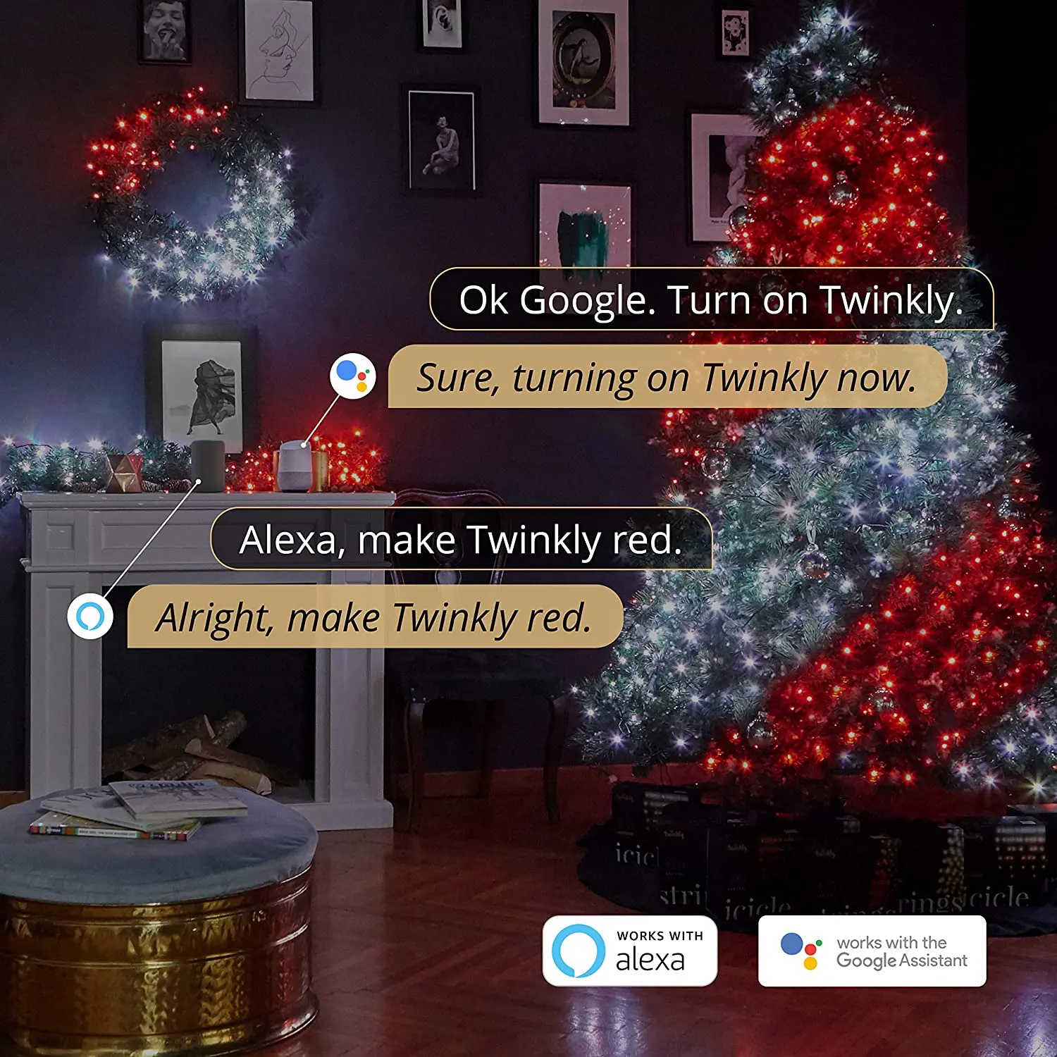 TWS400STP-GU Twinkly 2nd Generation 400LED RGB Smart Lights-7