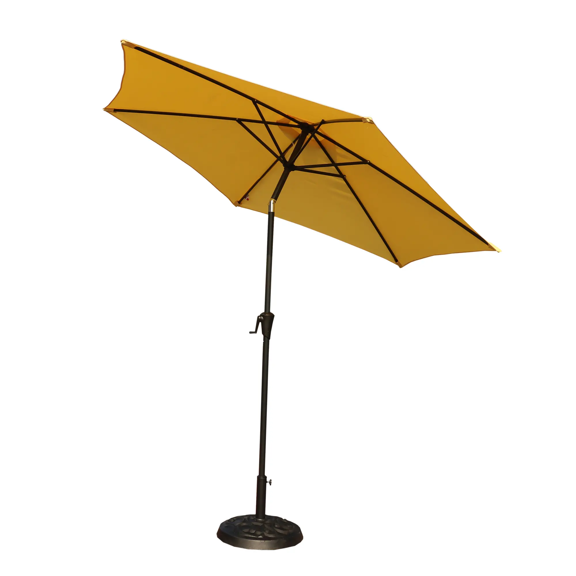 Yellow Patio Umbrella-3