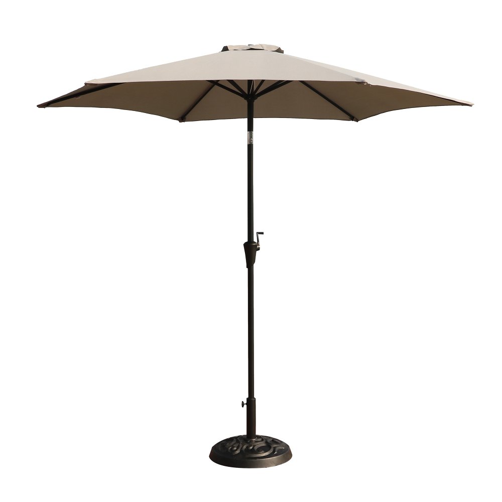 Gray Patio Umbrella