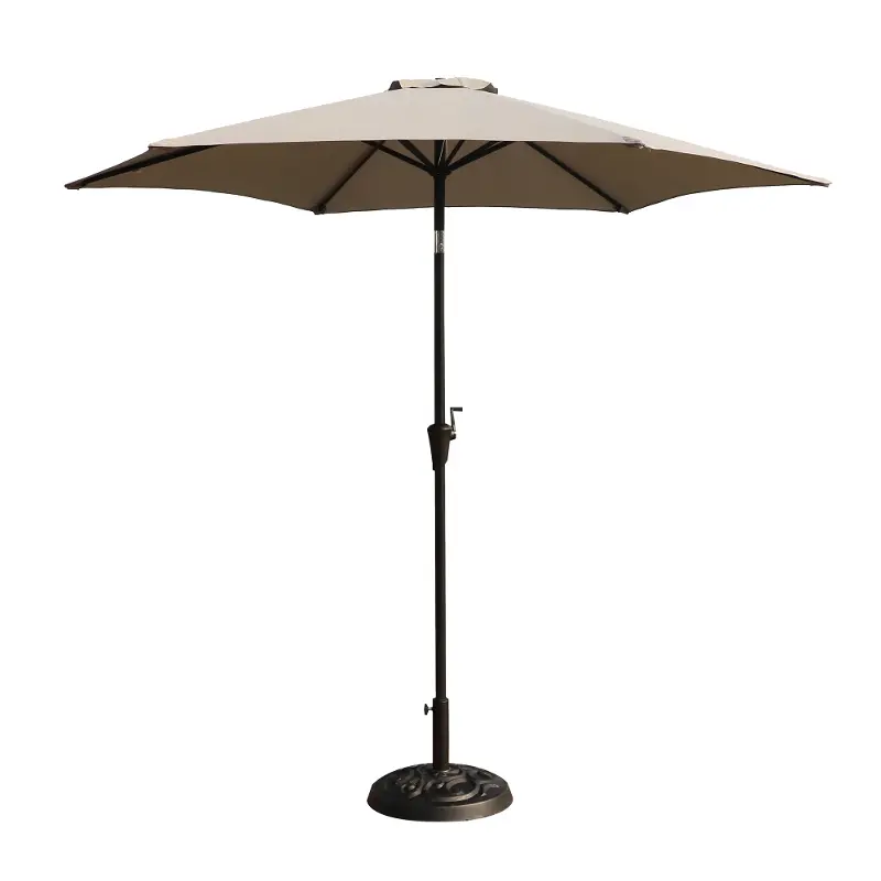 Gray Patio Umbrella