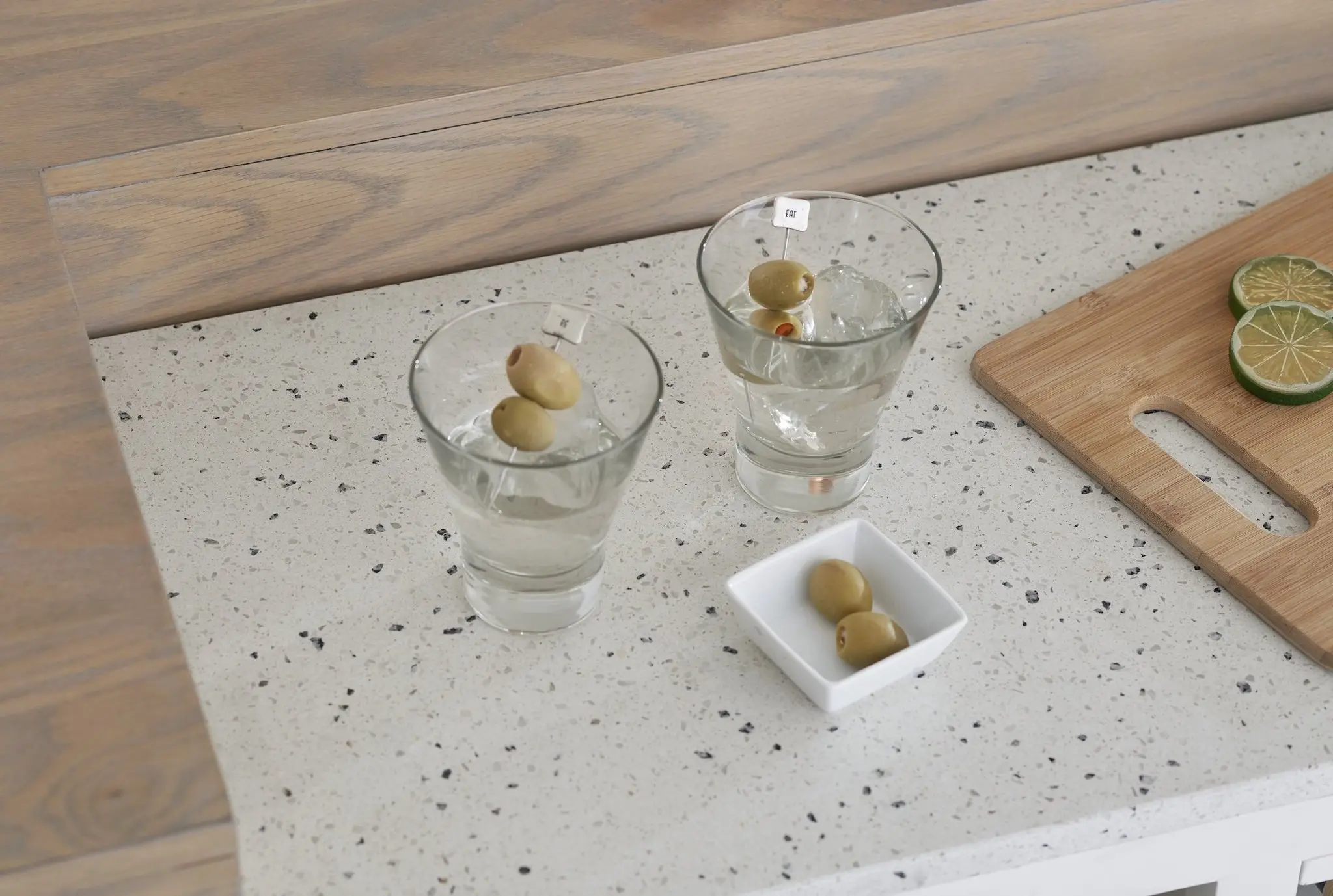 Modern Eclectic Creamy White Bar-12