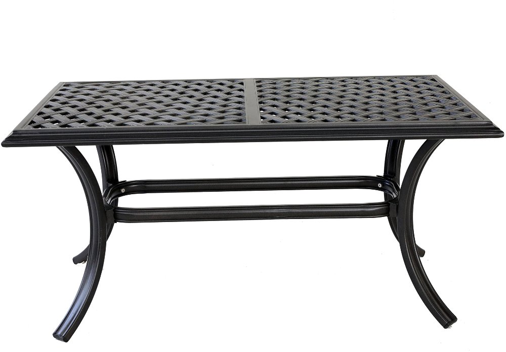 Halston Brown Patio Coffee Table
