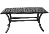 Halston Brown Patio Coffee Table