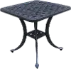 Castle Rock Black Patio End Table