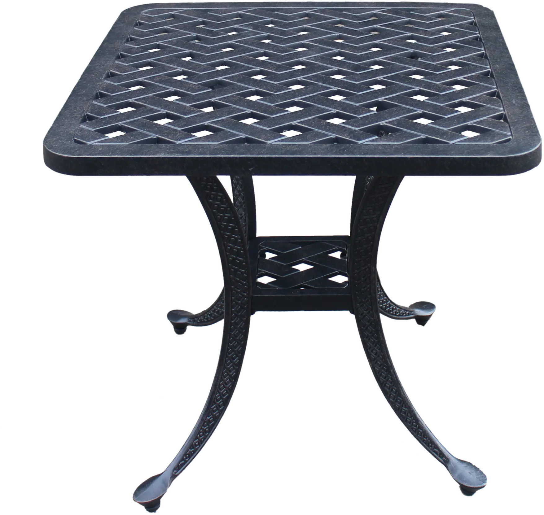 Castle Rock Black Patio End Table-2