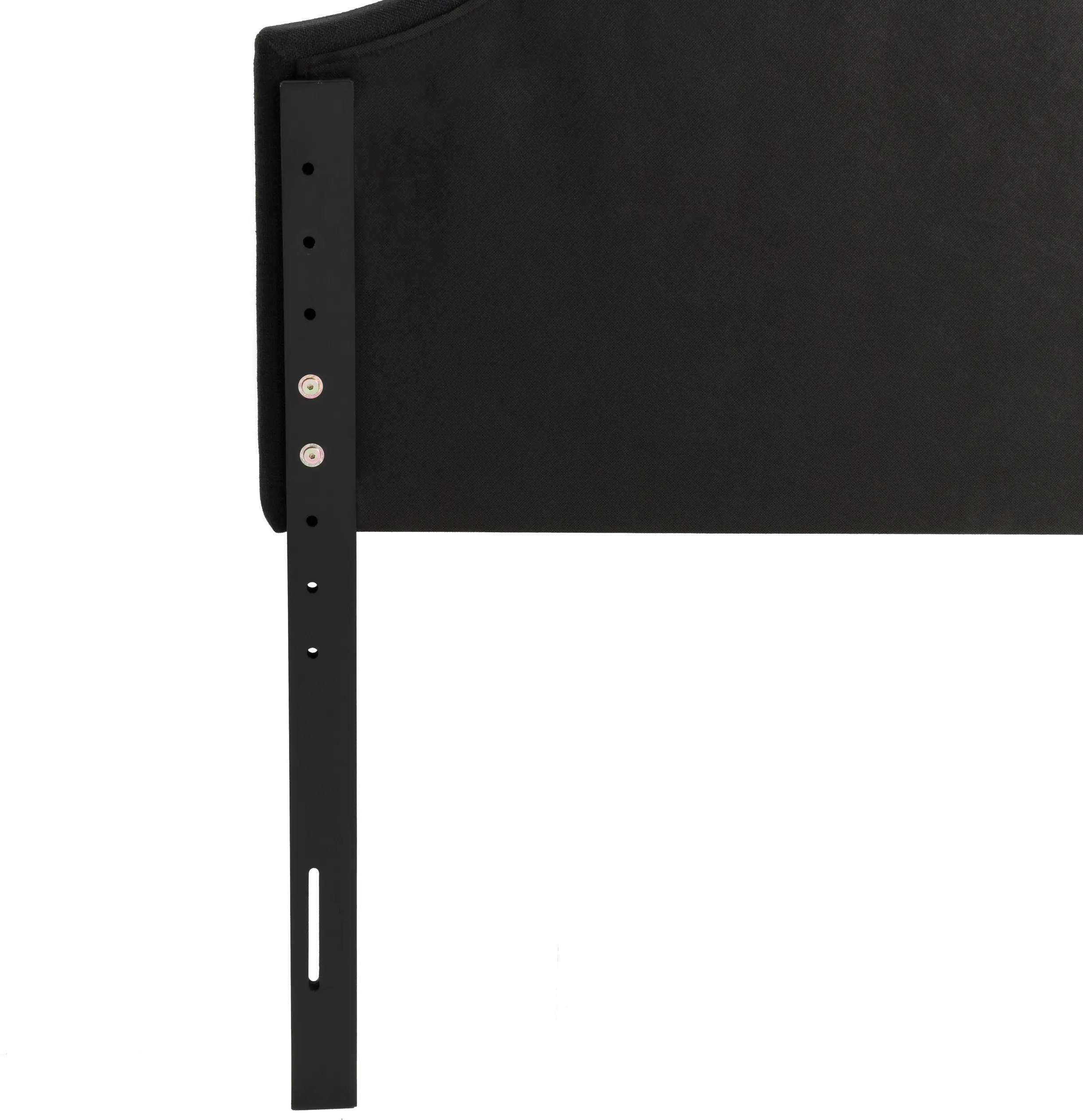 Calera Twin Tufted Dark Grey Fabric Headboard-5