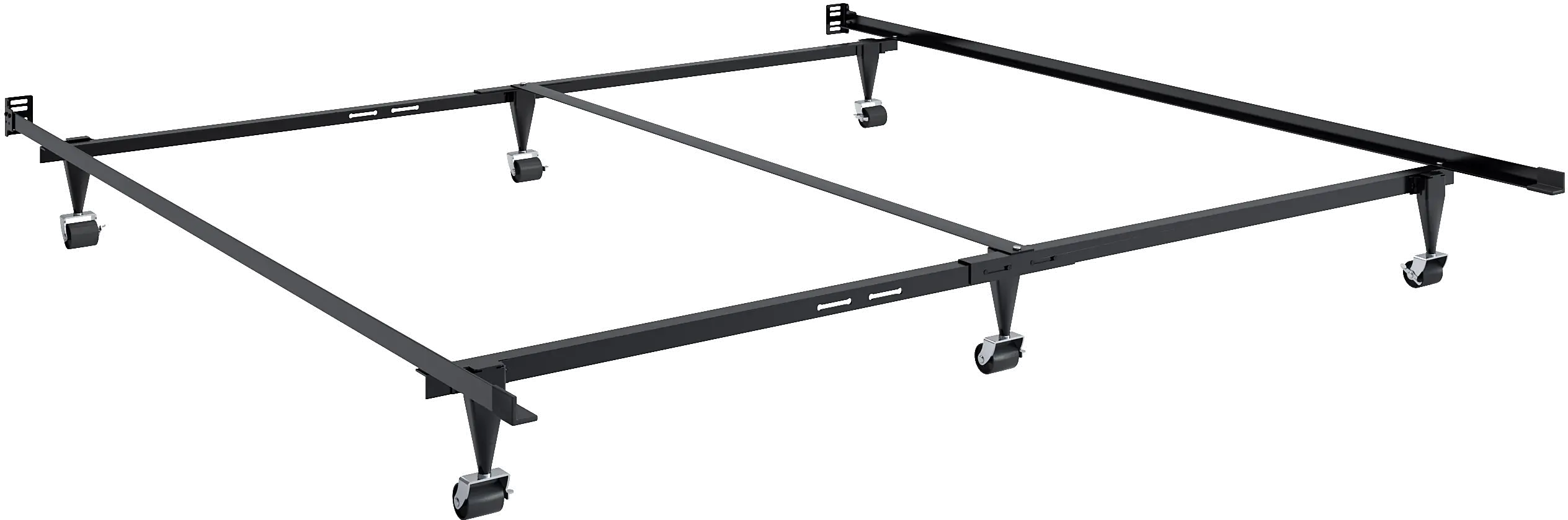 Queen/King Adjustable Metal Bed Frame-1