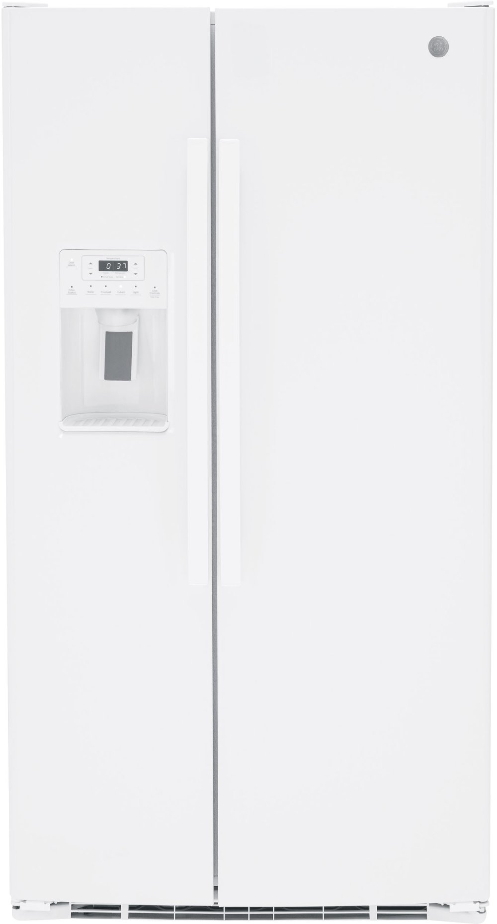 GE 25.1 cu ft Side by Side Refrigerator - White