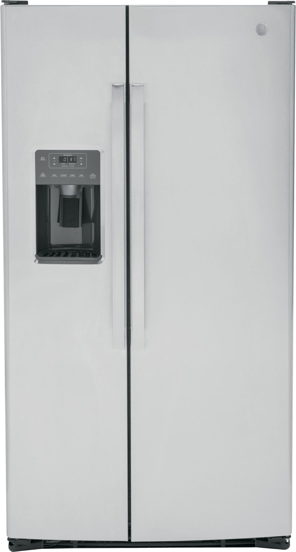 GE 25.1 cu ft Side by Side Refrigerator - Stainless Steel
