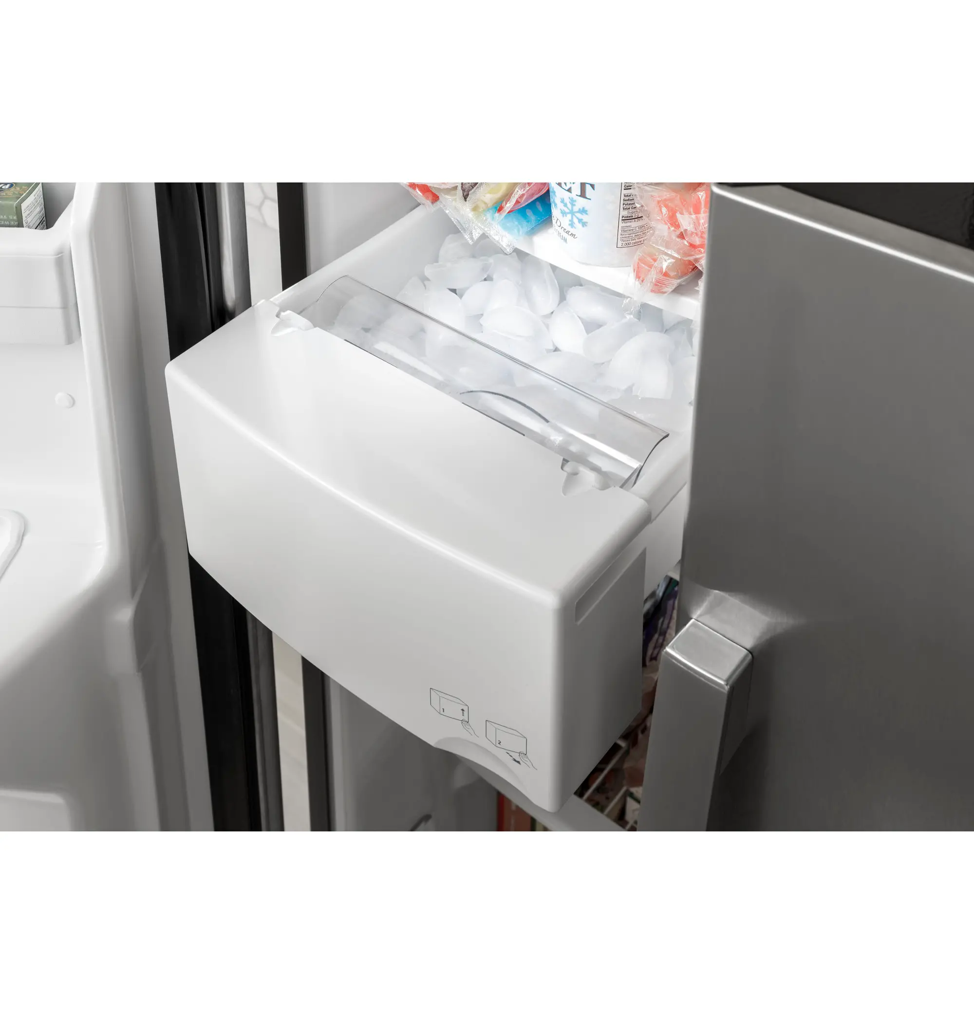 GE Side by Side Refrigerator GSS25GYPFS | RC Willey