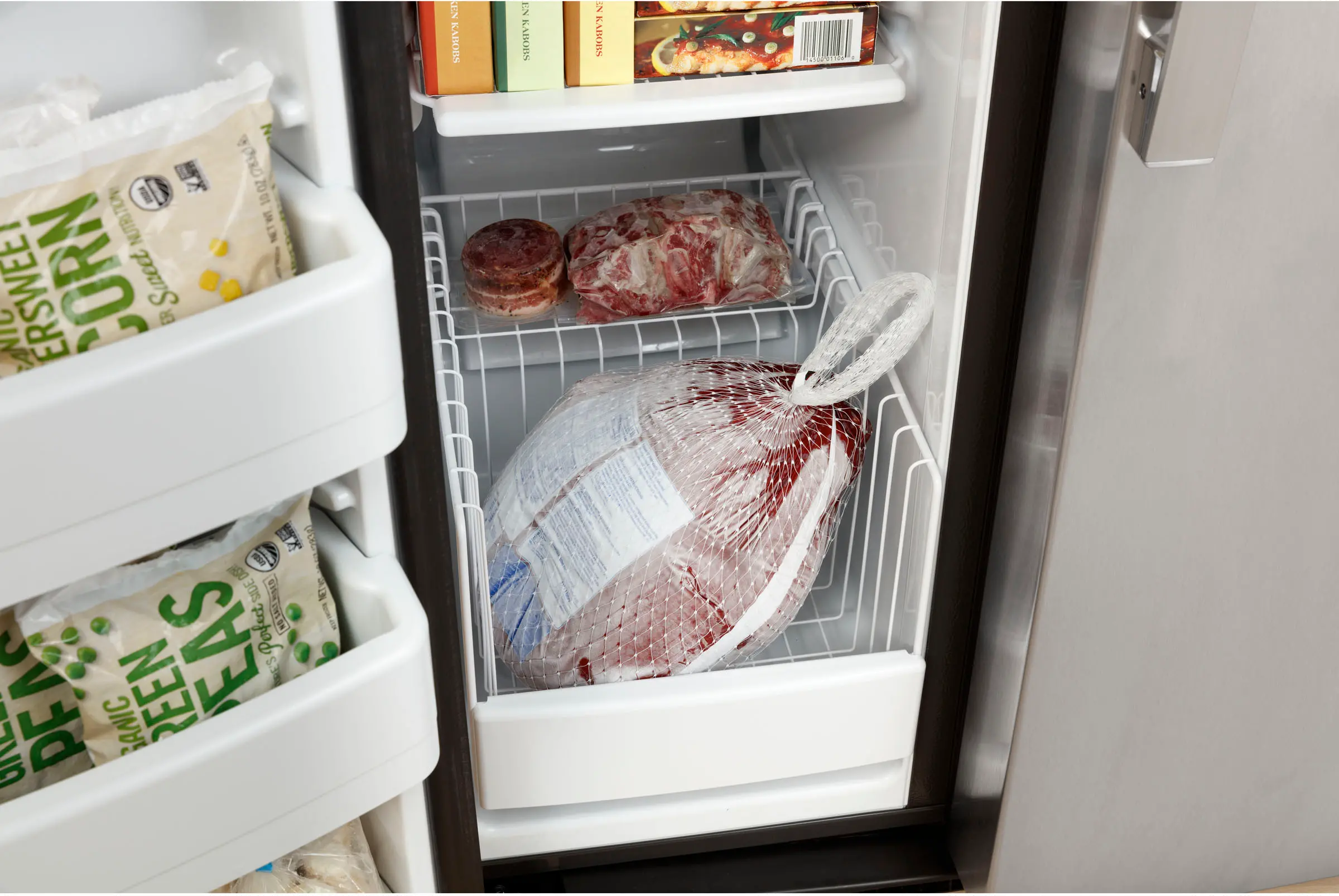 GSS25GYPFS GE 25.1 cu ft Side by Side Refrigerator - Stainless Steel-9