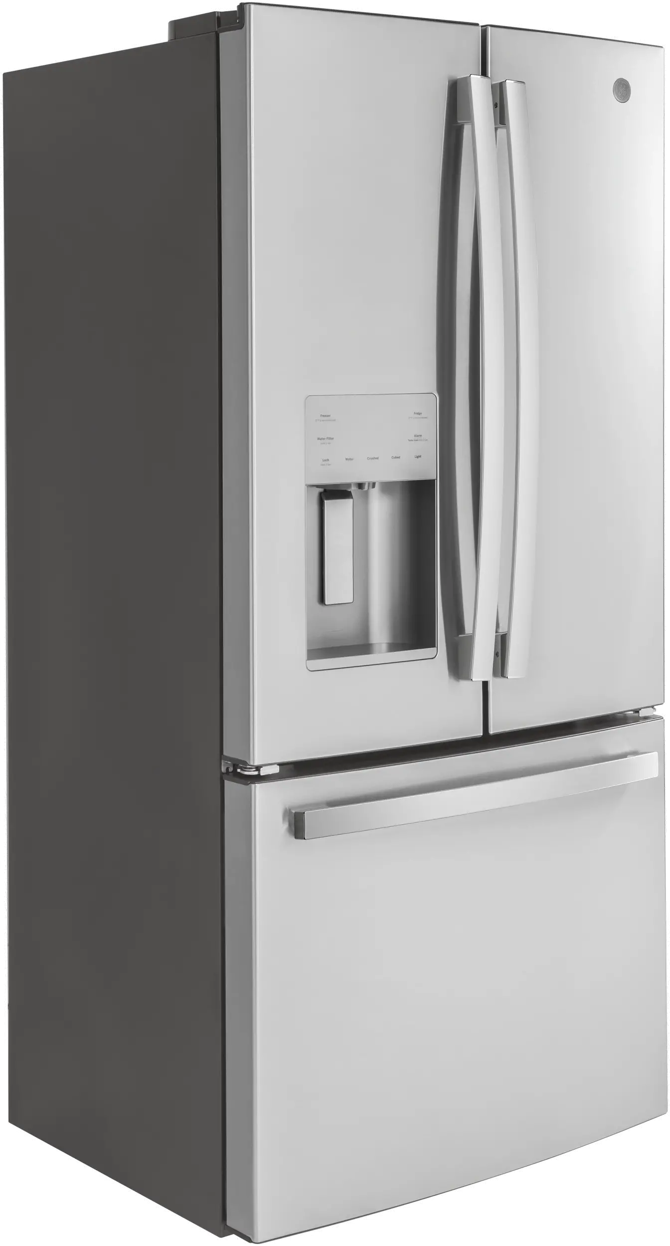 GYE18JYLFS GE 17.5 cu ft French Door Refrigerator - Counter Depth Stainless Steel-5