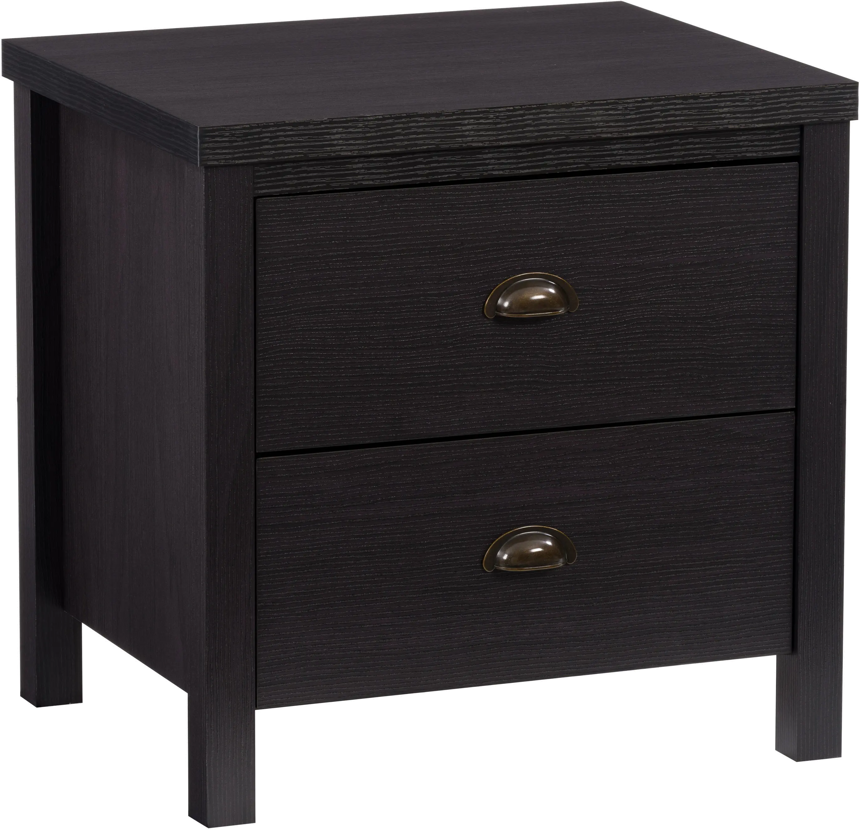 Boston Contemporary Black Nightstand-1