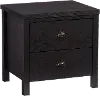 Boston Contemporary Black Nightstand