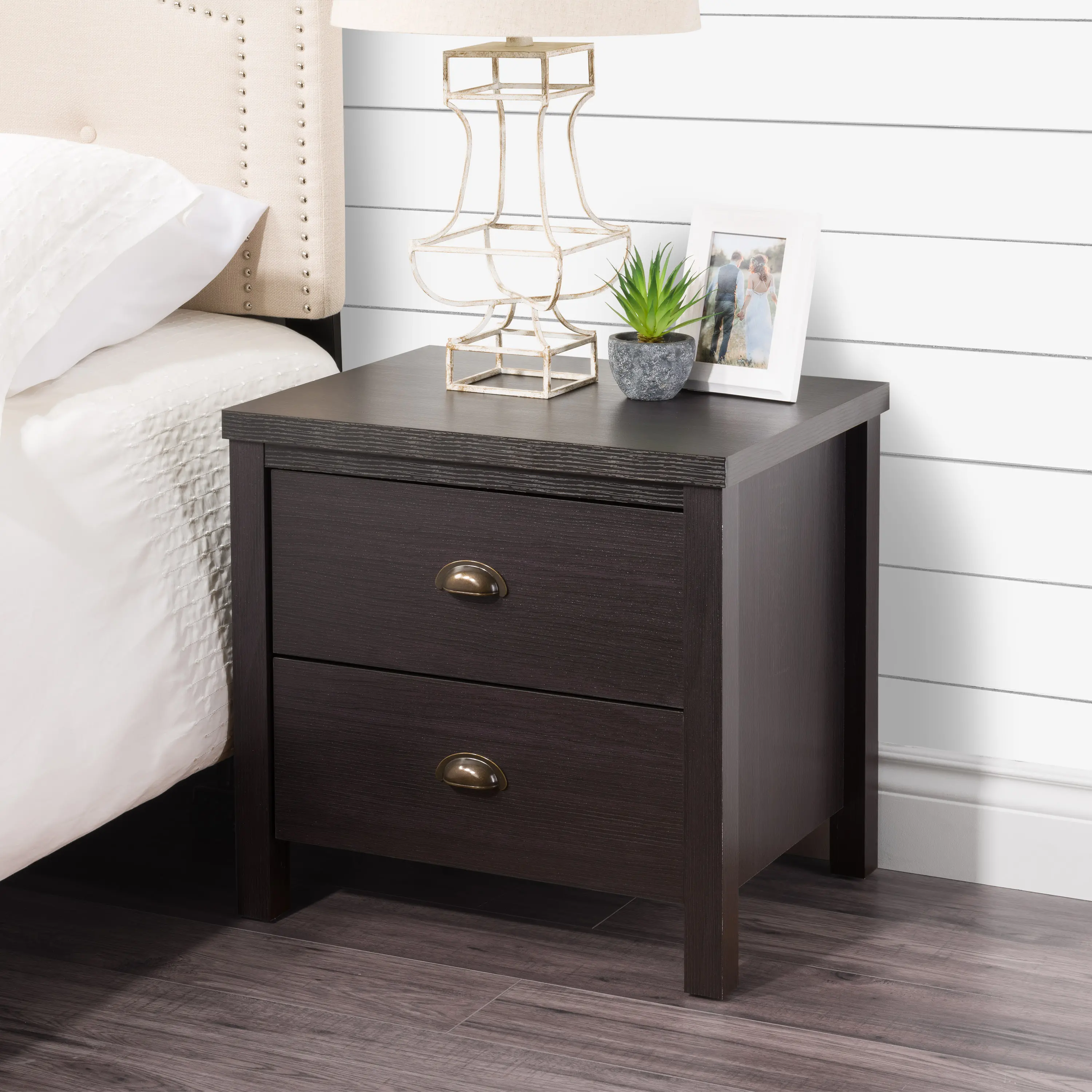 Boston Contemporary Black Nightstand-2