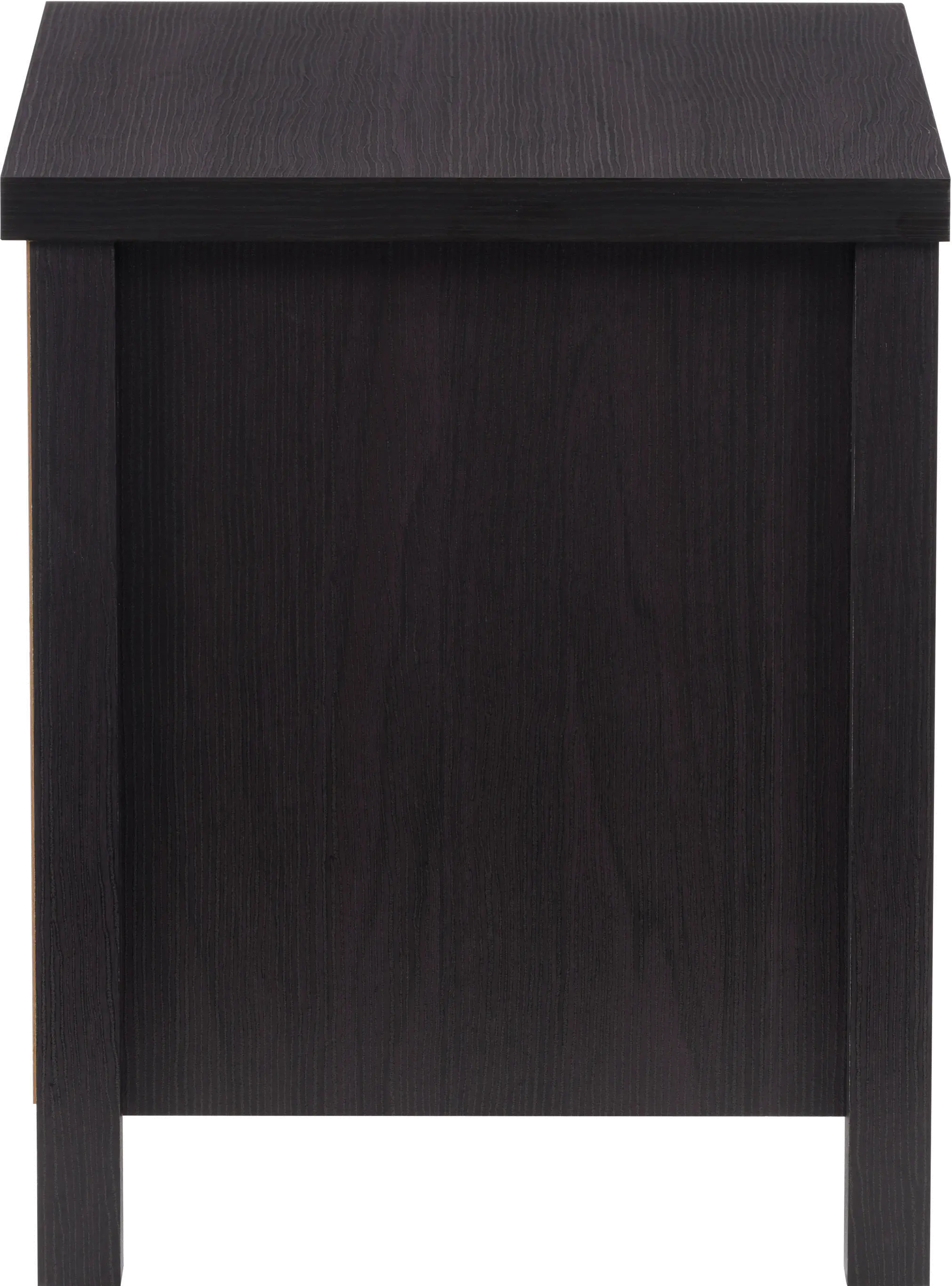 Boston Contemporary Black Nightstand-4