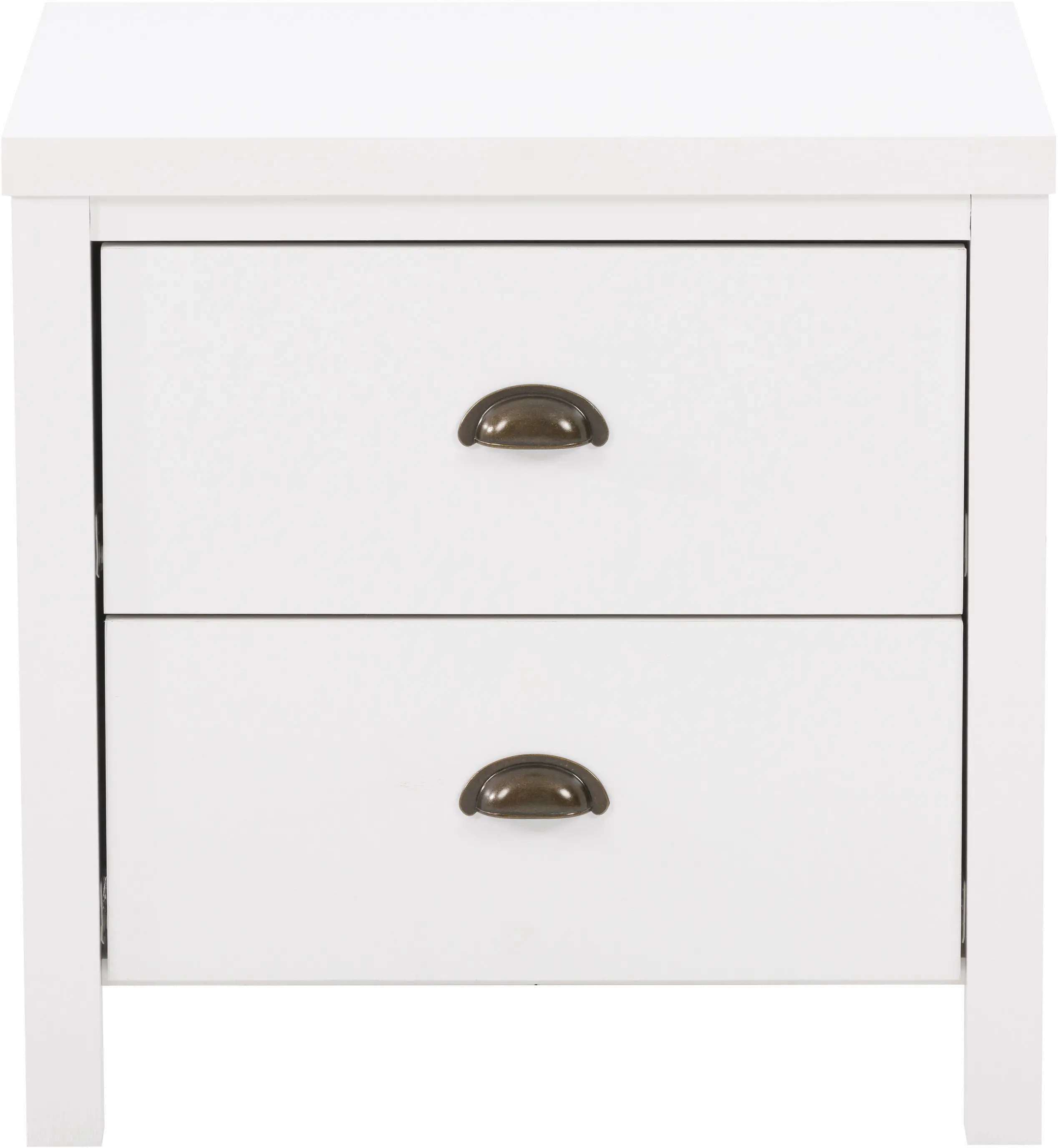 Boston Contemporary White Nightstand-3