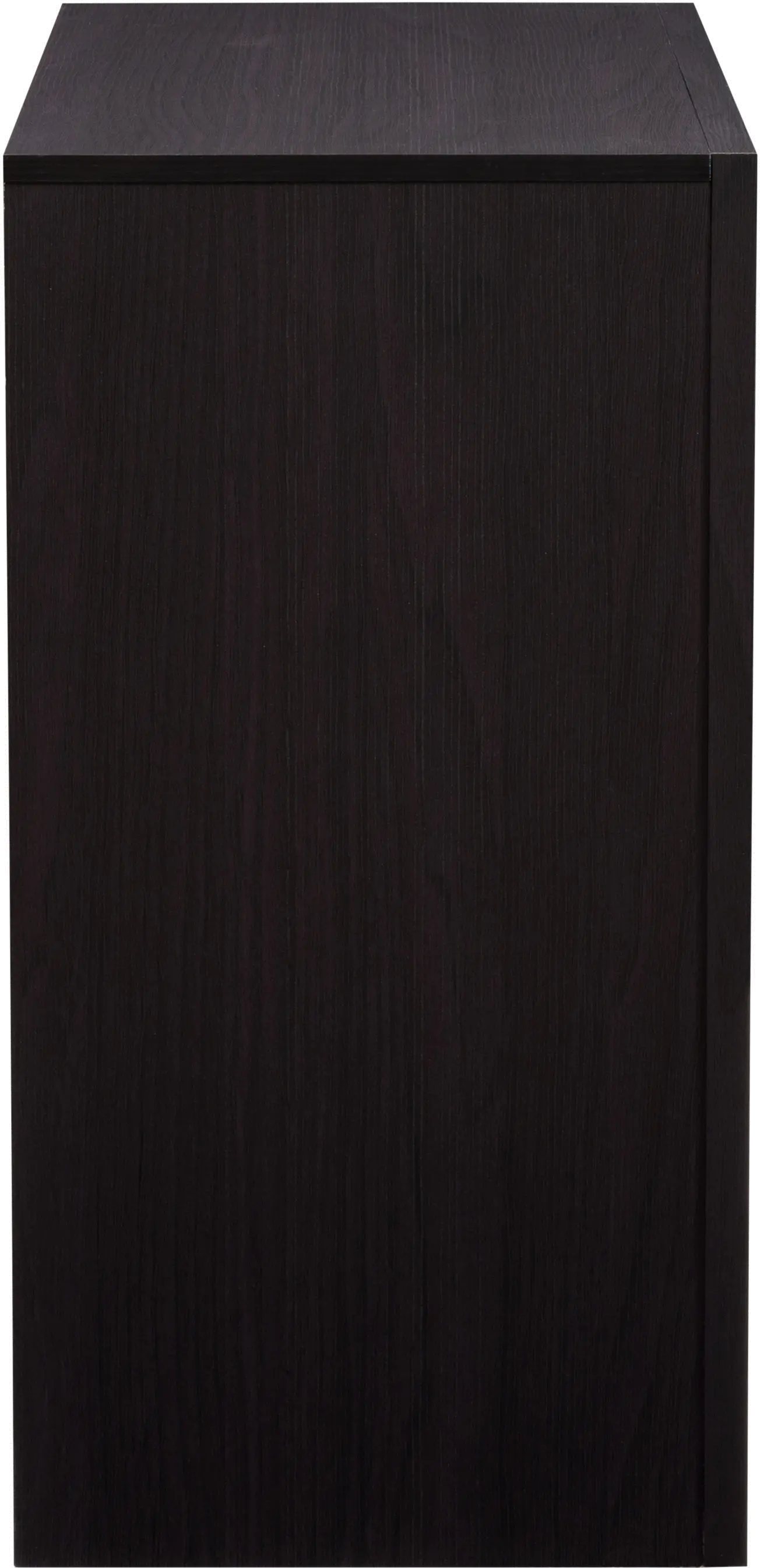 Newport Contemporary Black Five Drawer Dresser-3