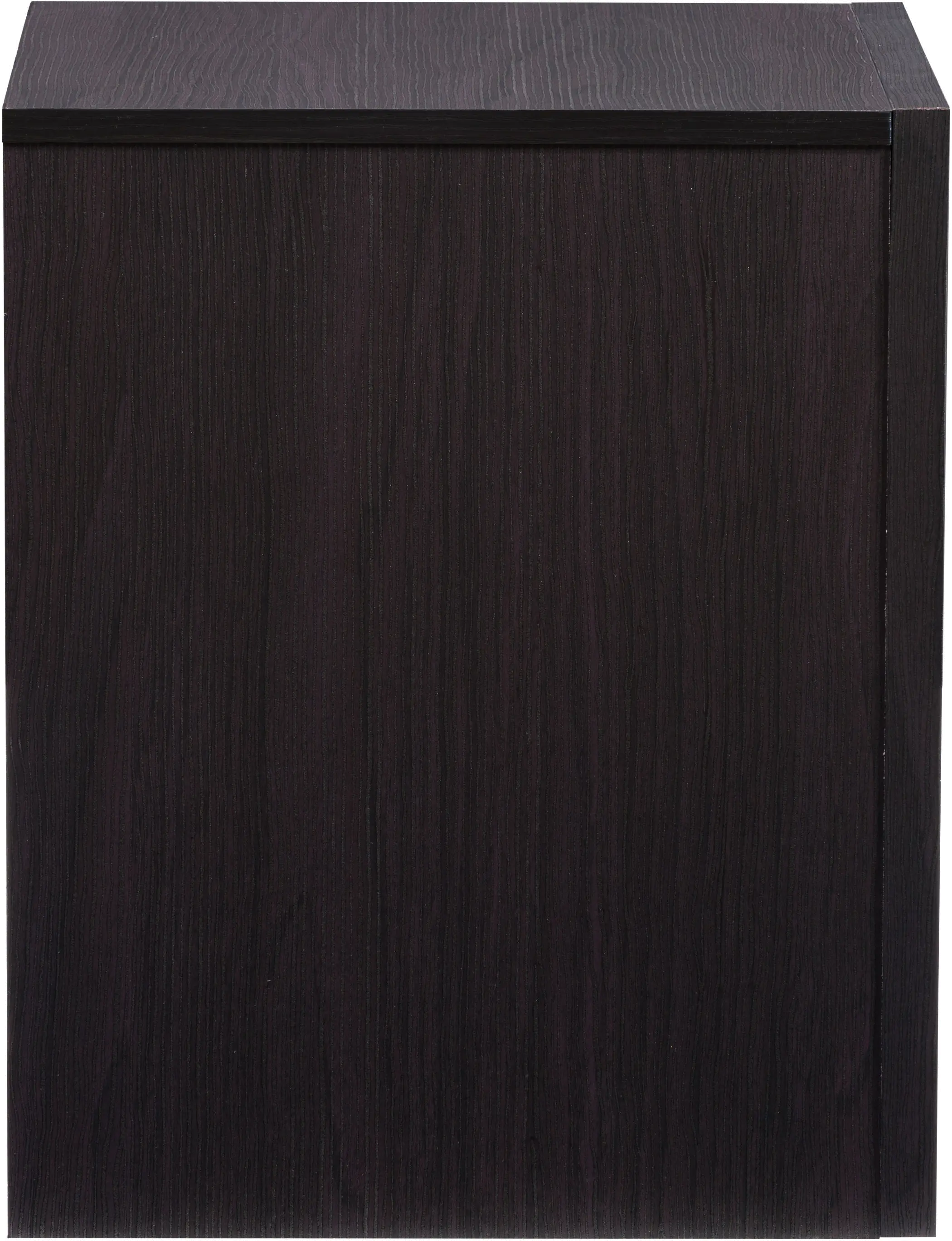 Newport Contemporary Black One Drawer Nightstand-3