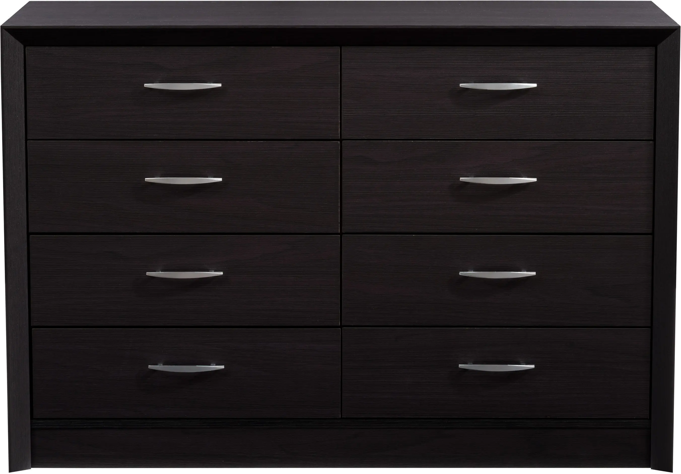 Newport Contemporary Black 8-Drawer Dresser-2