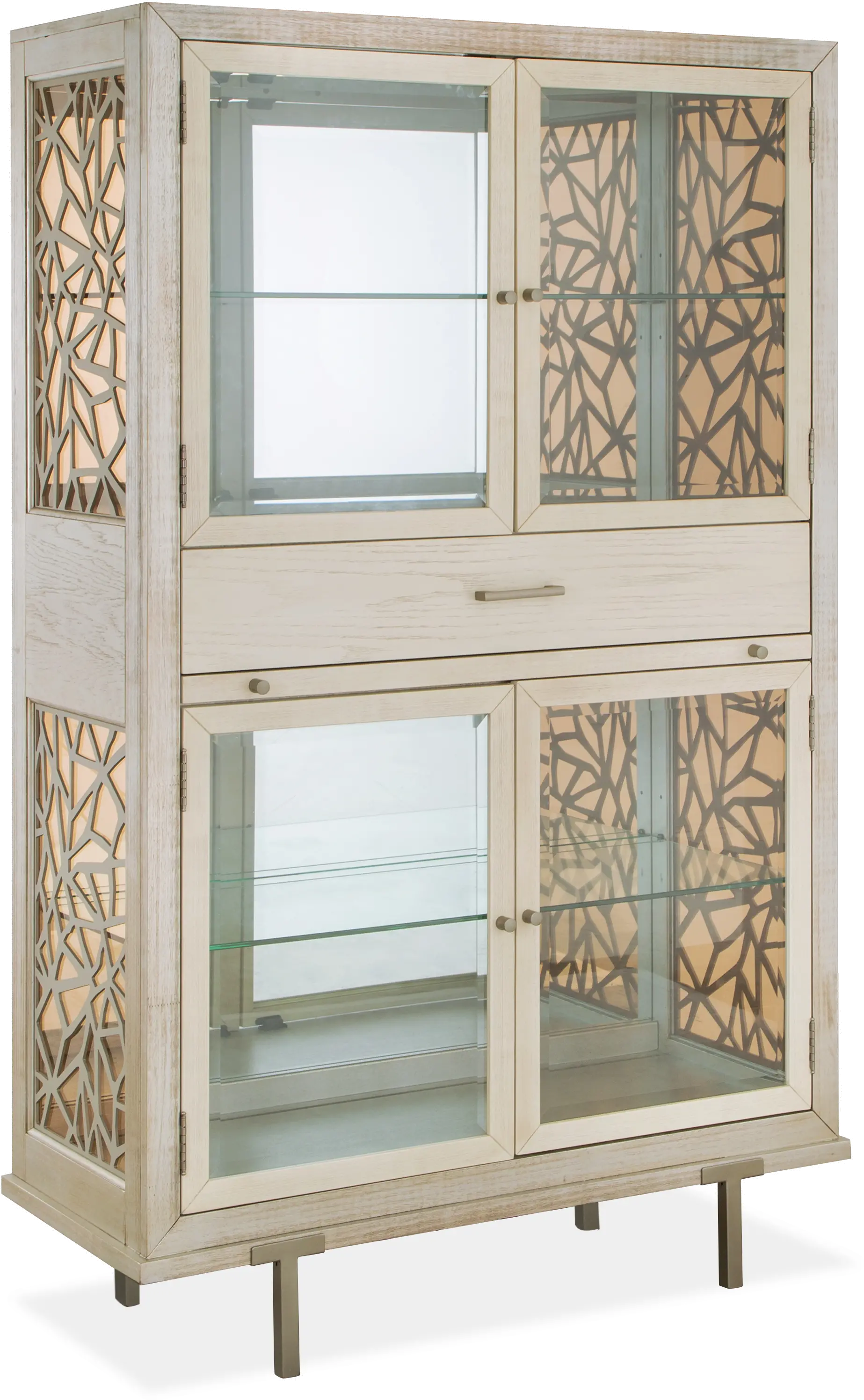 Lenox Silver Display Cabinet-1