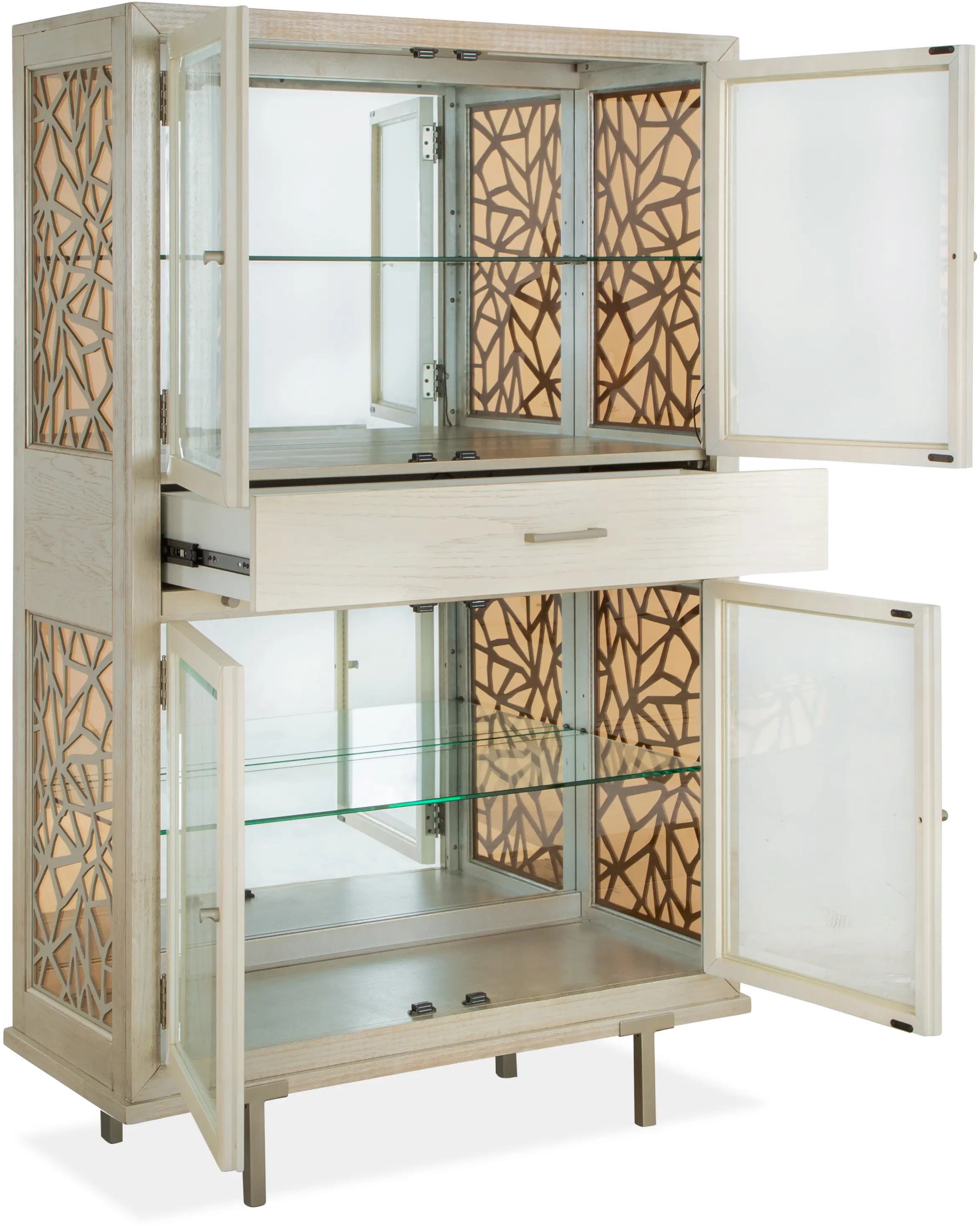 Lenox Silver Display Cabinet-3