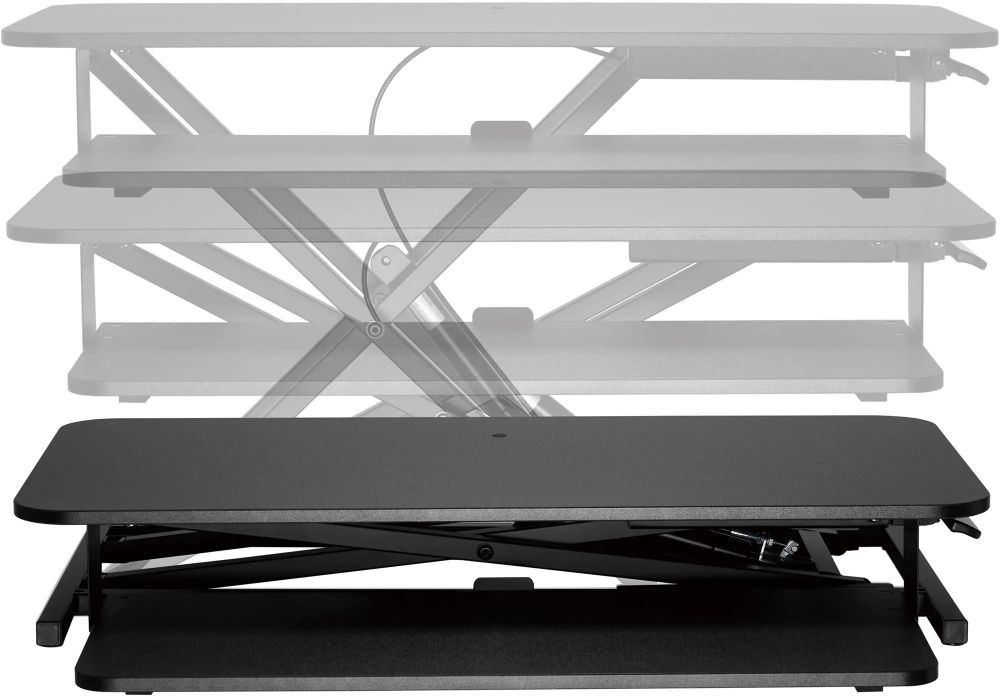 Workspace Contemporary Sit-Stand Desk Converter-5