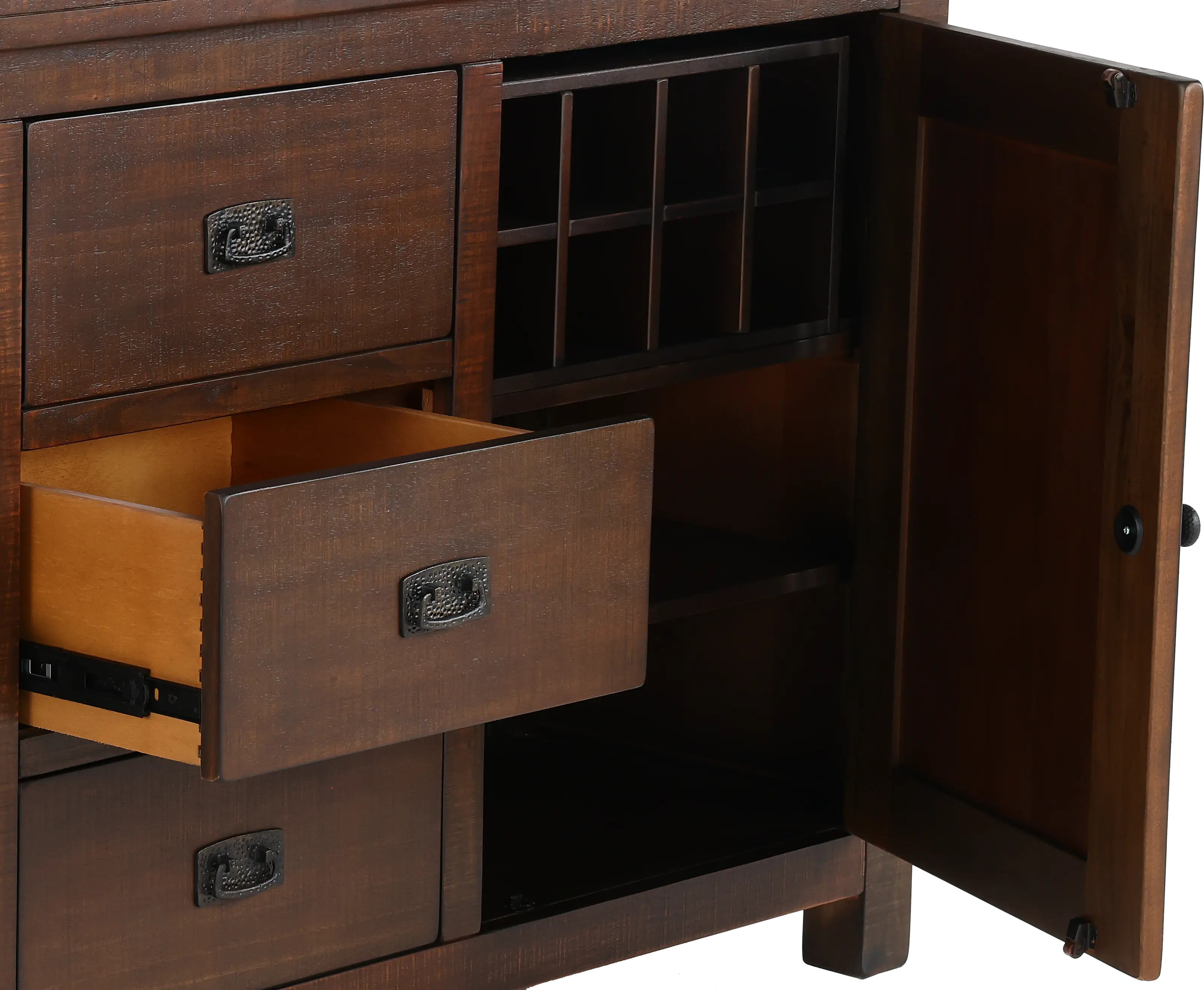 Homestead Dark Brown Dining Buffet-7