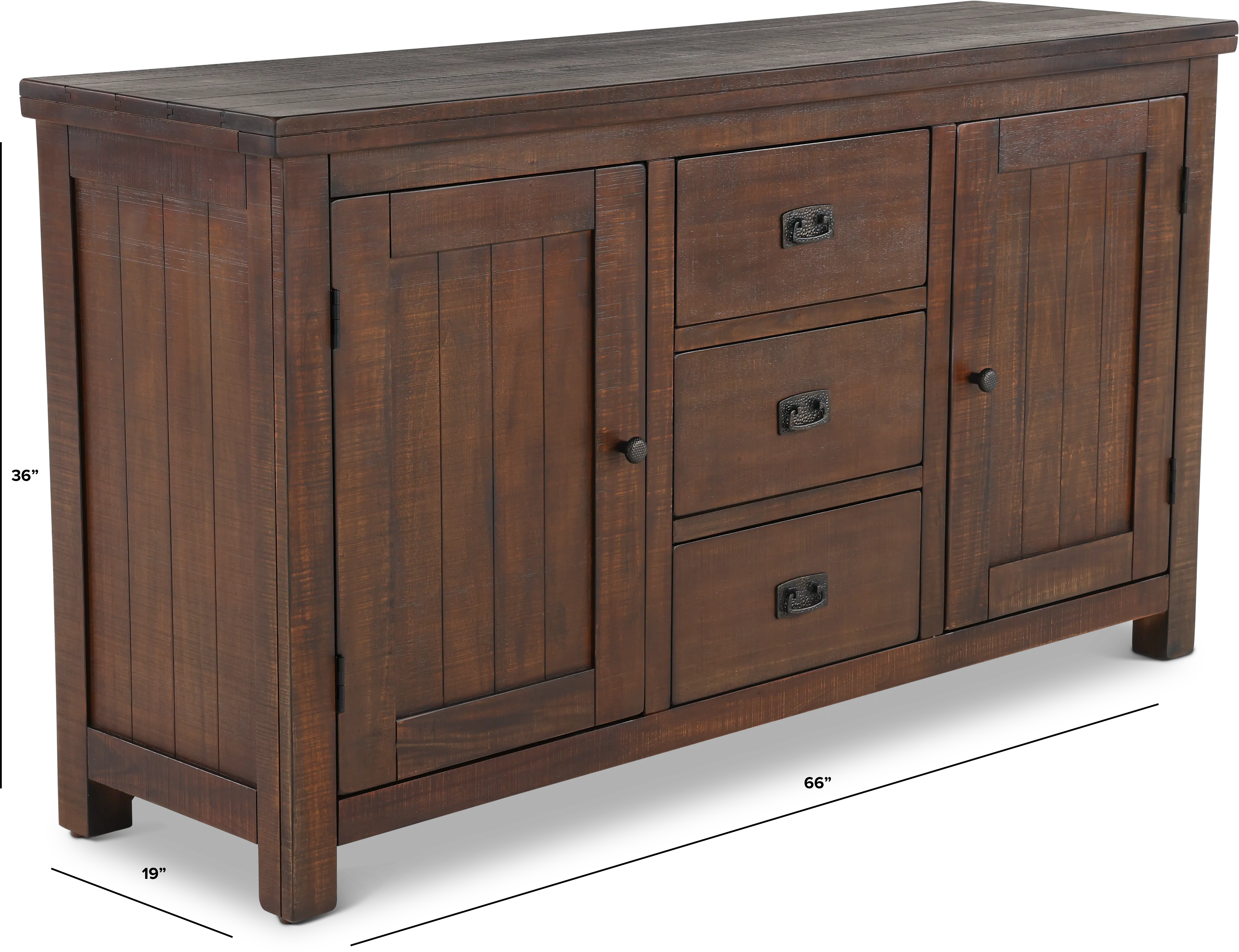 Homestead Dark Brown Dining Buffet-2