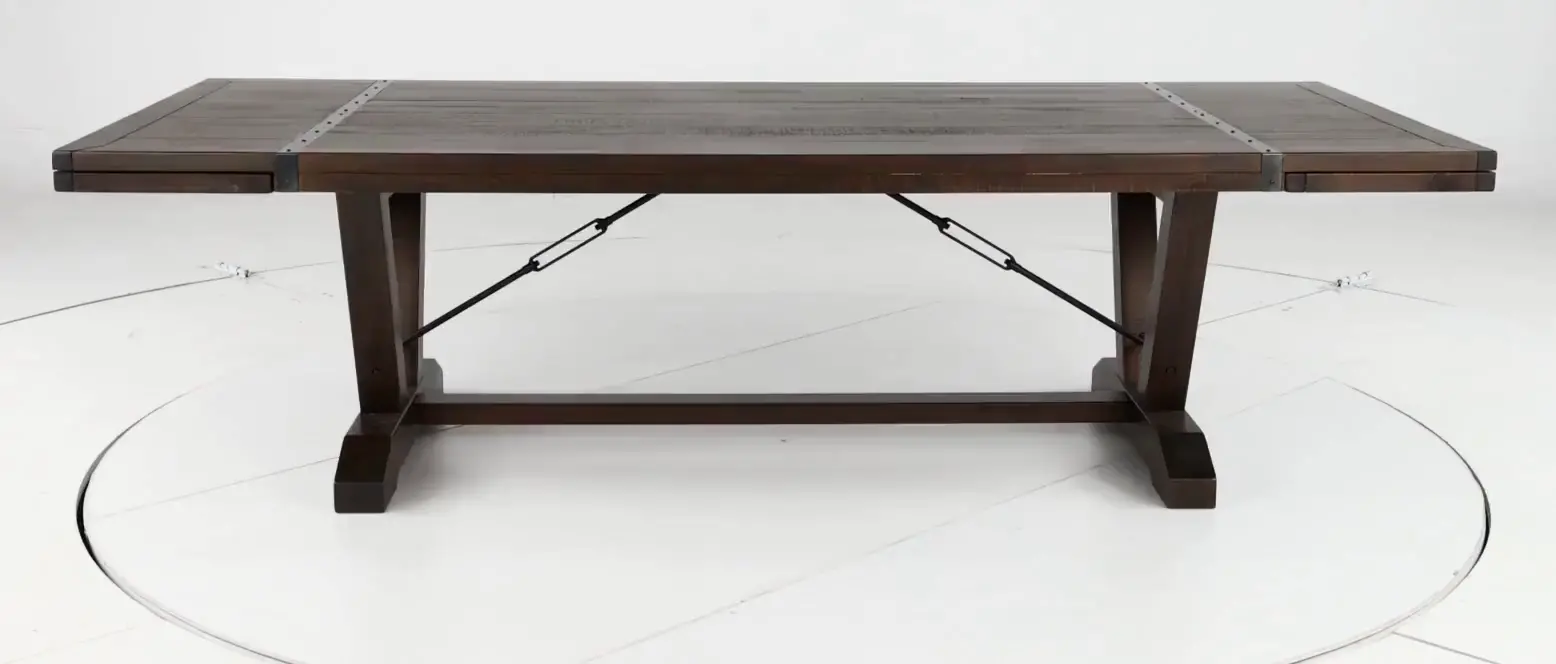 Homestead Dark Brown Dining Table-8