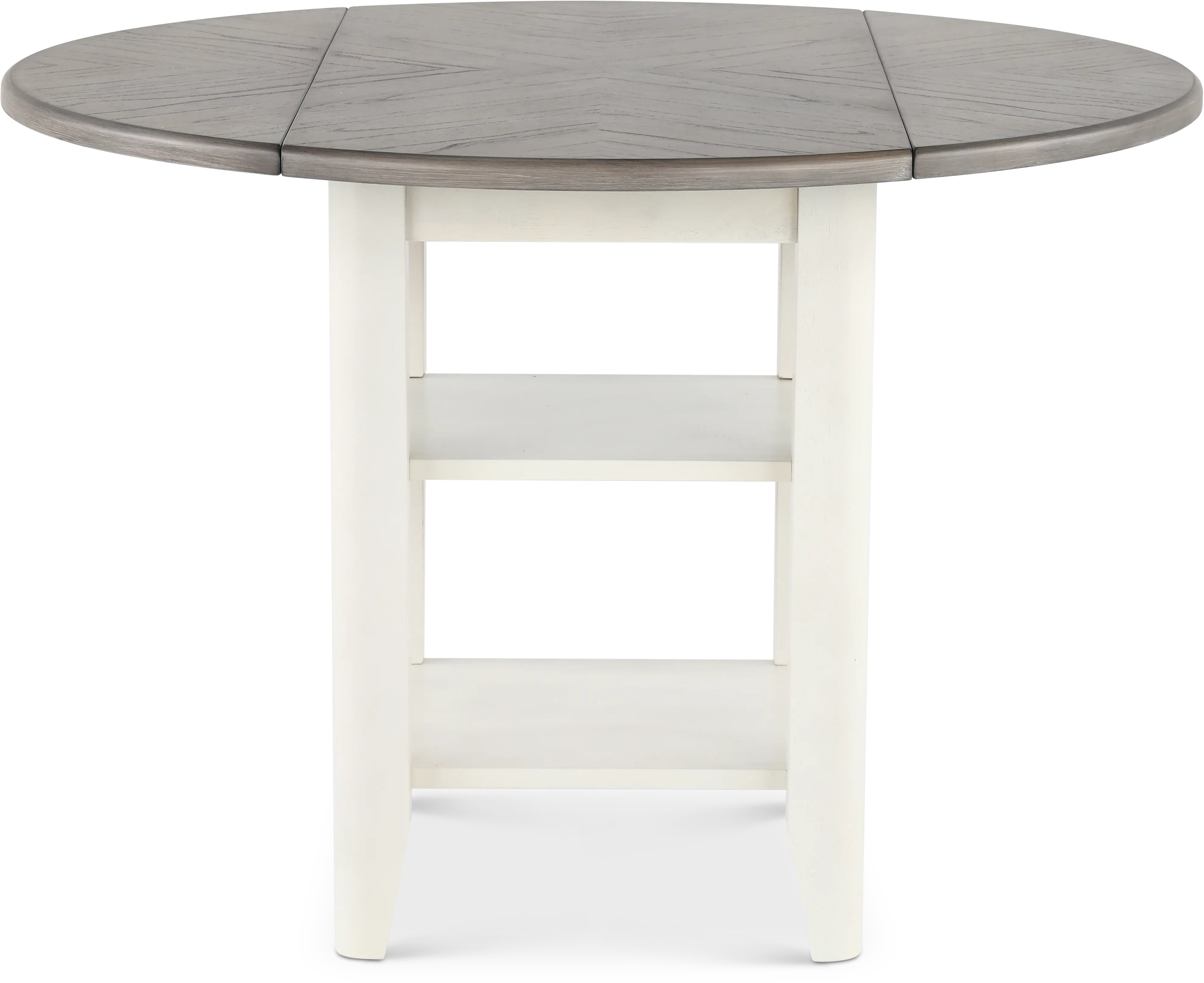 Newark White Round Dining Table-1