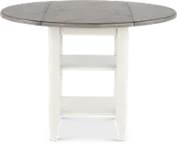 Newark White Round Dining Table