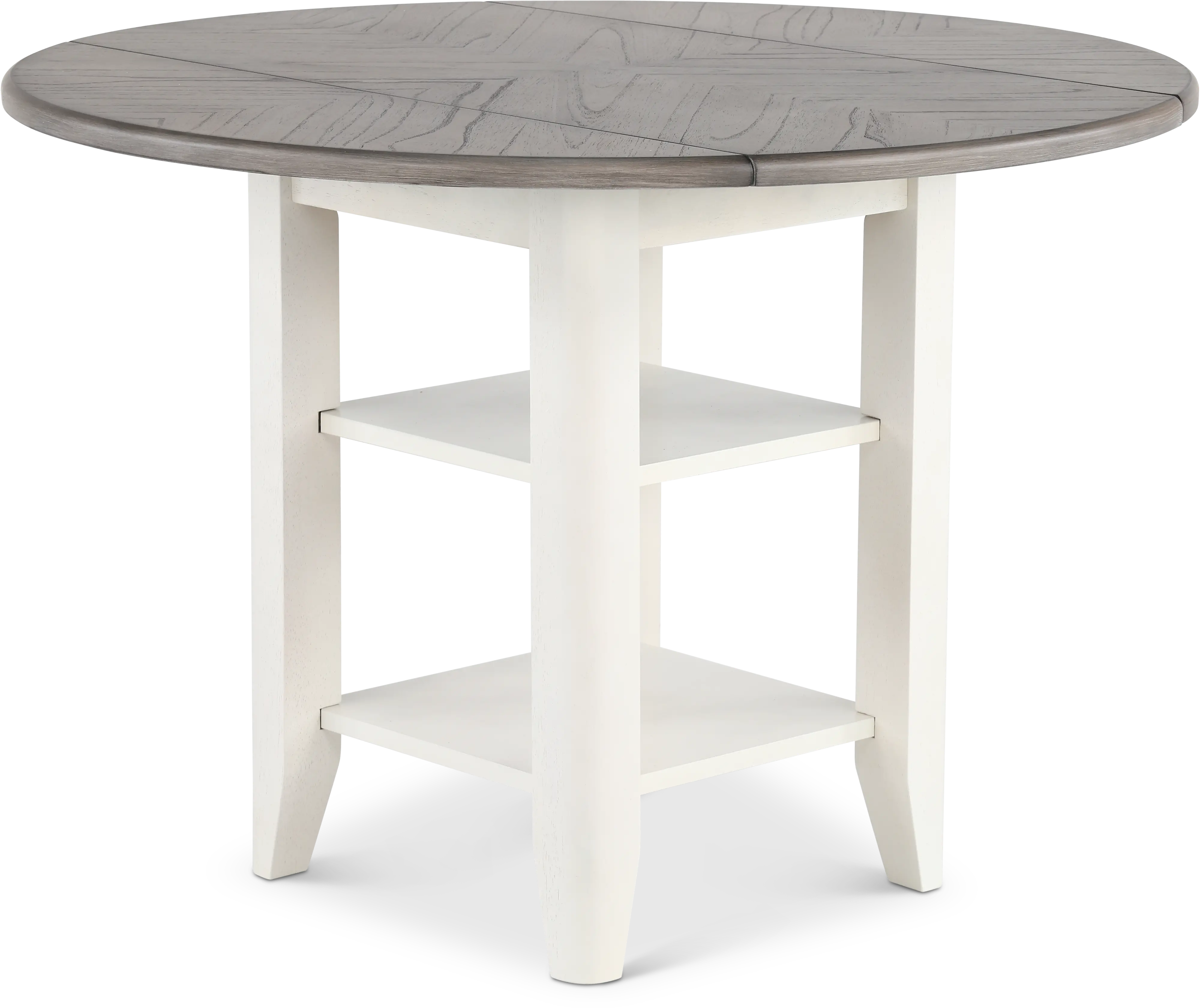 Newark White Round Dining Table-4
