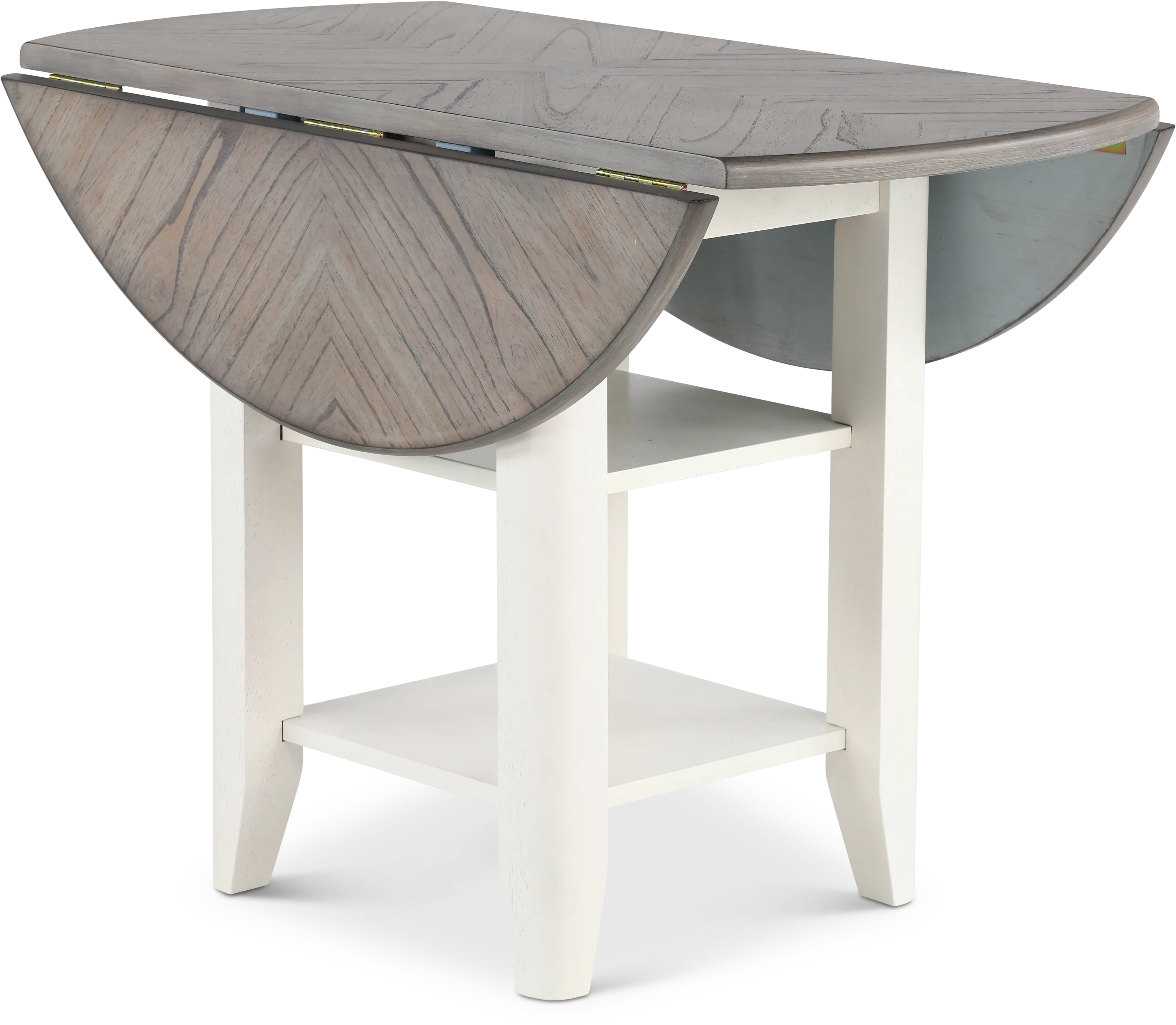 Newark White Round Dining Table-5