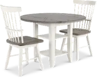 Newark 3 Piece Dining Room Set with Swivel Chairs