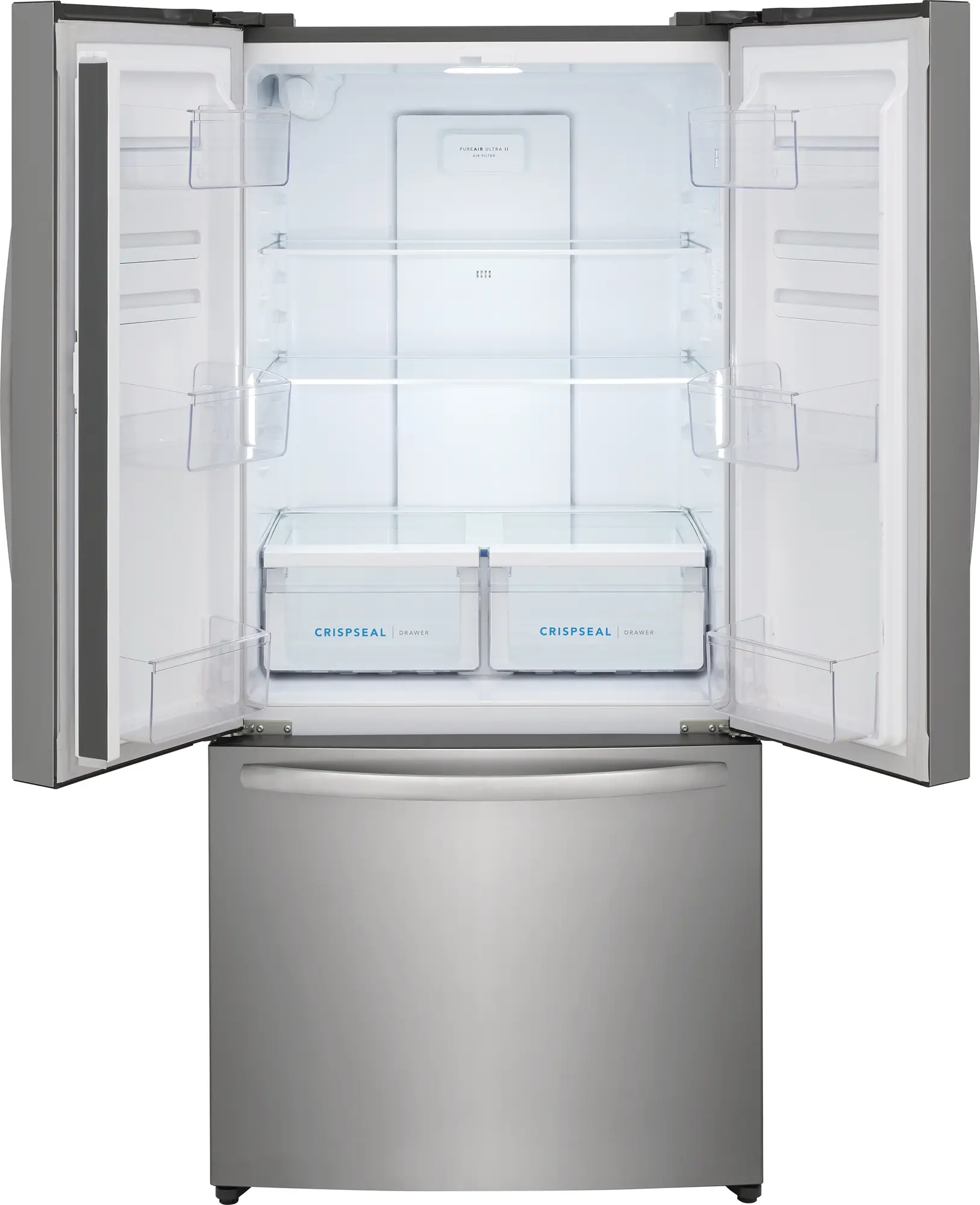 FRFG1723AV Frigidaire 17.6 cu ft and 31.5 W French Door Refrigerator - Counter Depth Stainless Steel-3