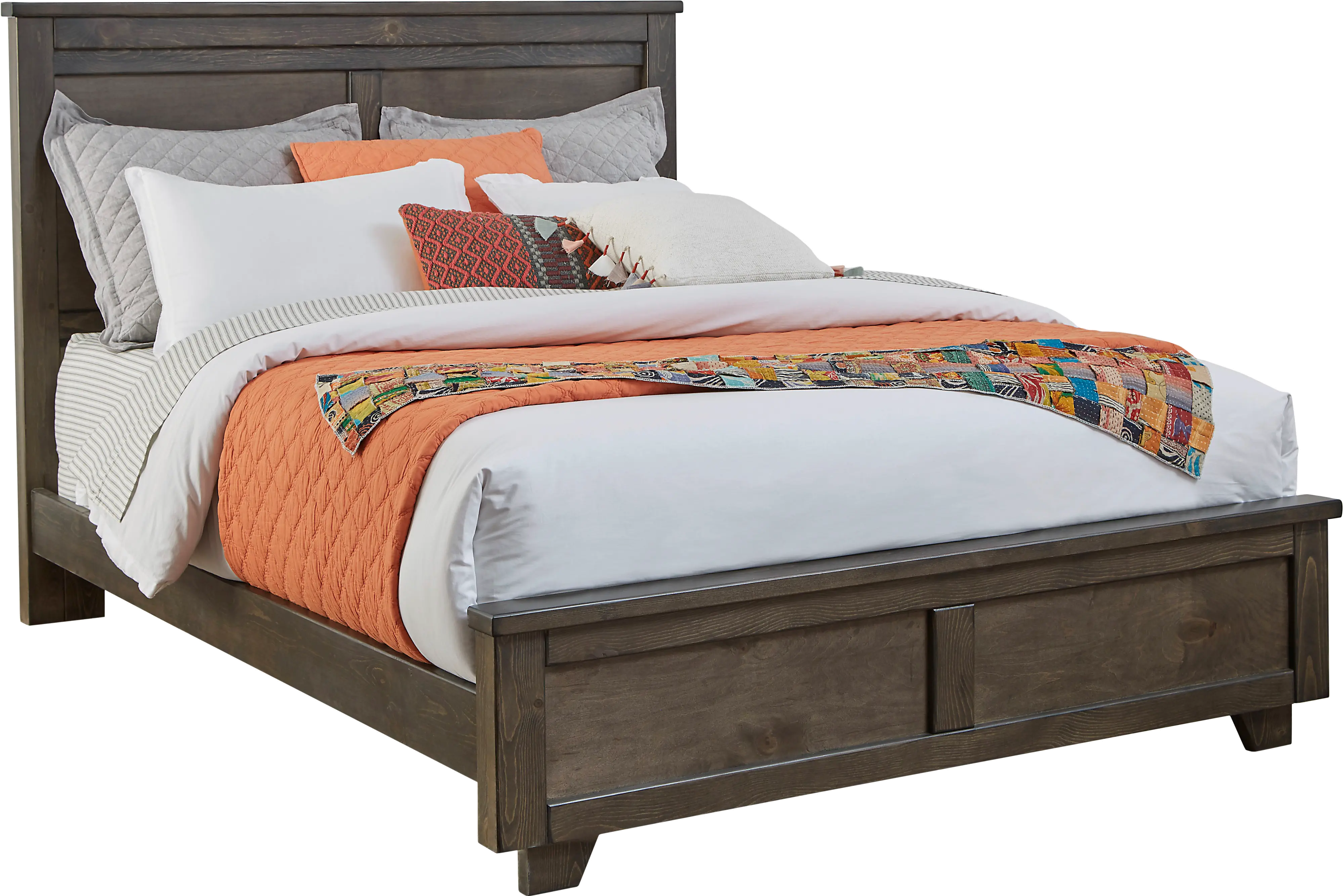 River Oaks Brown Queen Bed-1
