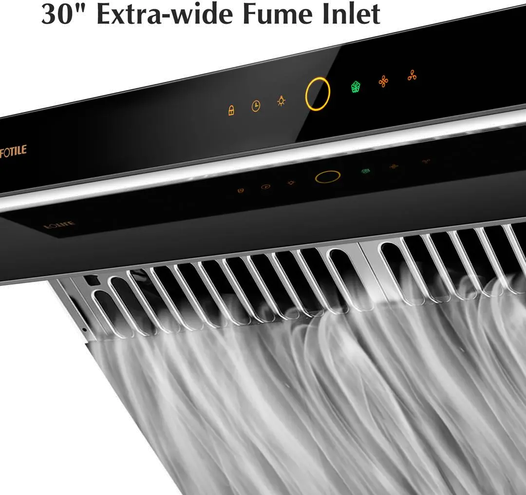 FOTILE V Series 30  Black Wall Mount Range Hood-4