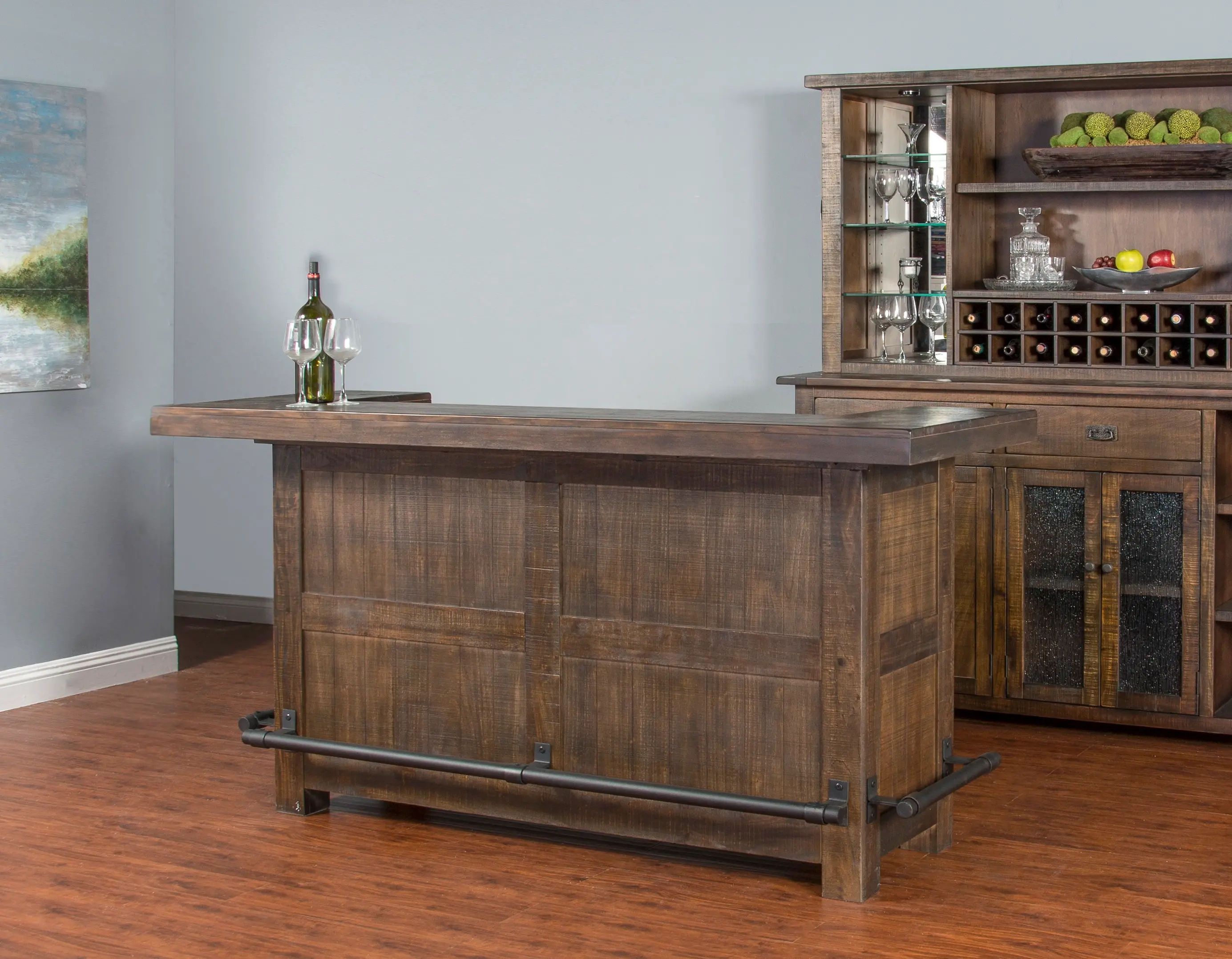 Homestead Dark Brown Bar-5