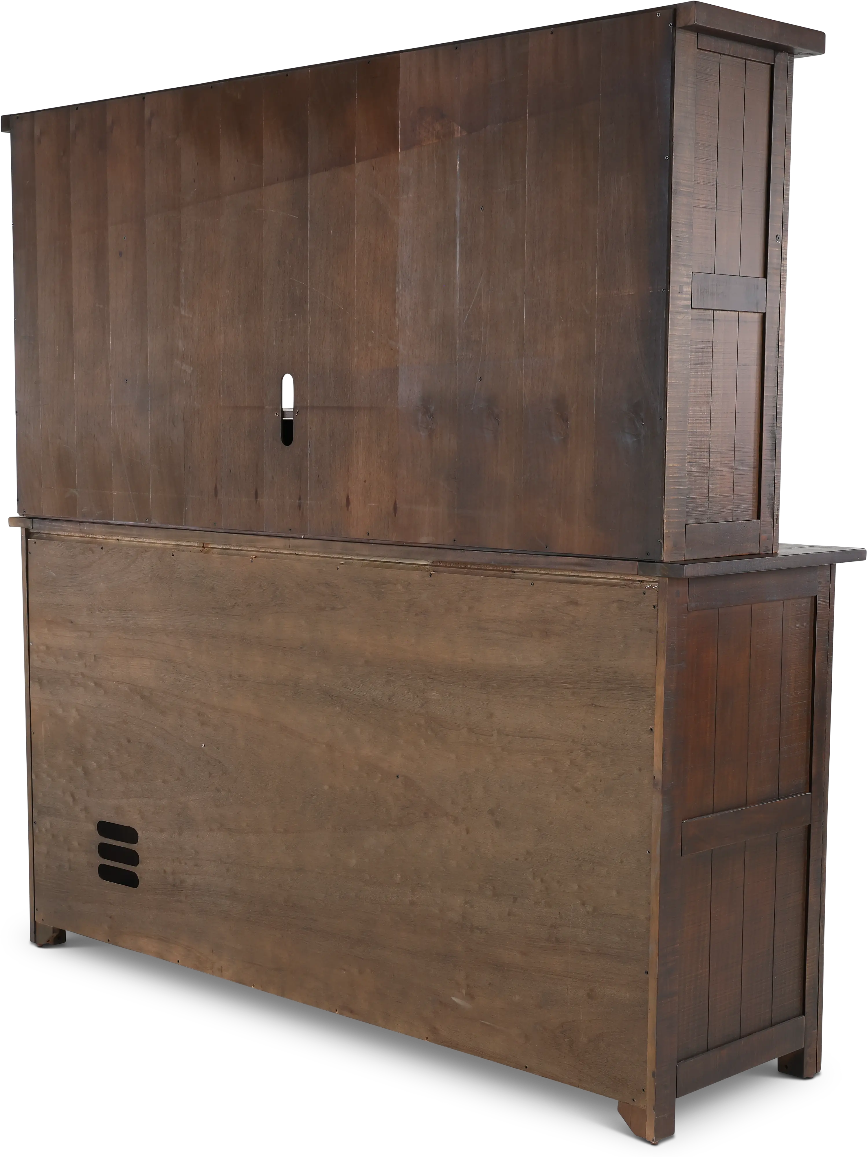 Homestead Dark Brown Buffet and Hutch-6