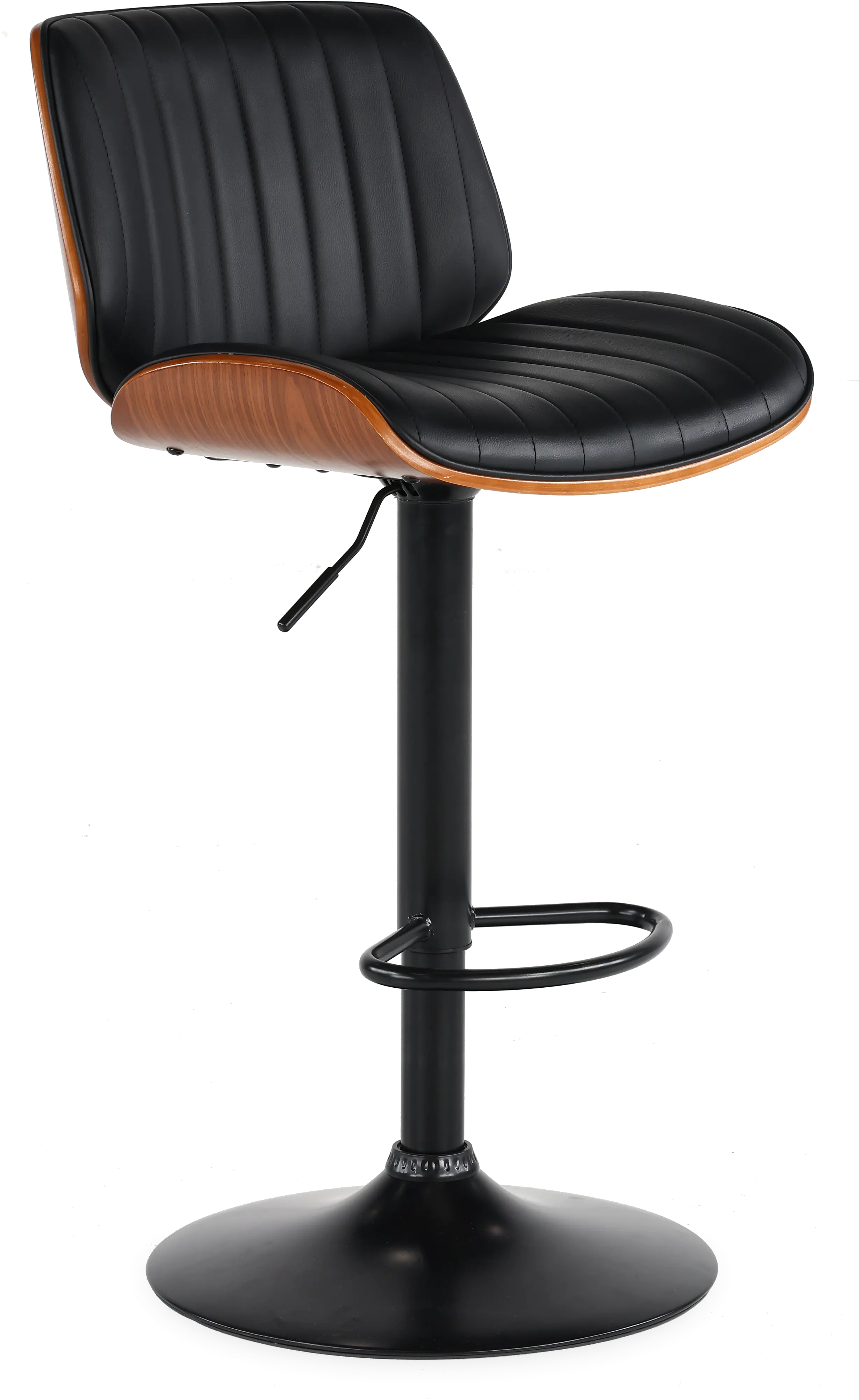 LCBCBAWABLBL Brock Black Adjustable Stool-1