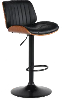 LCBCBAWABLBL Brock Black Adjustable Stool