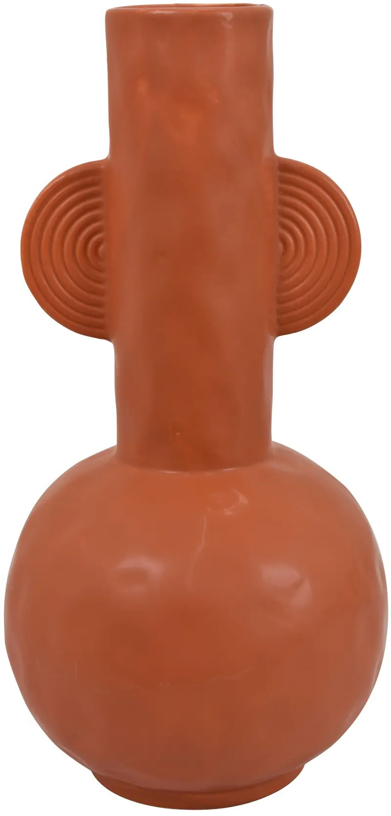 Rust Red 11.75 Inch Vase